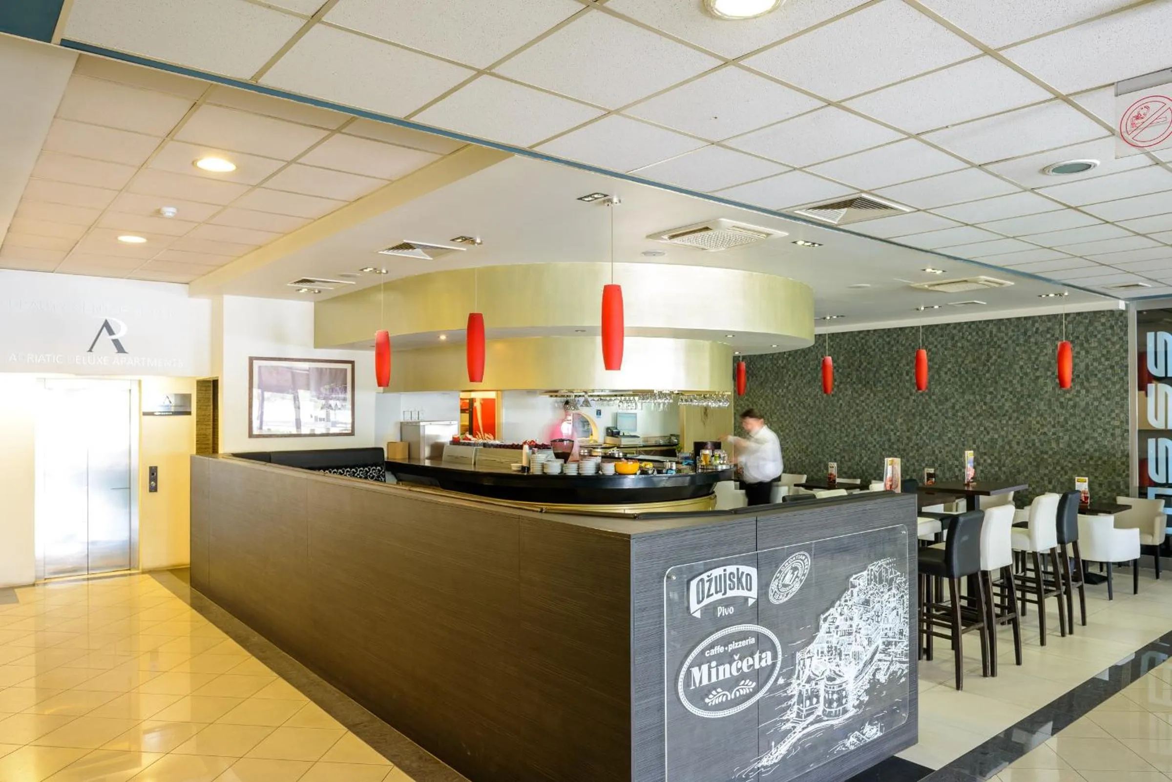 Restaurant/places to eat in Adriatic Deluxe Apartments