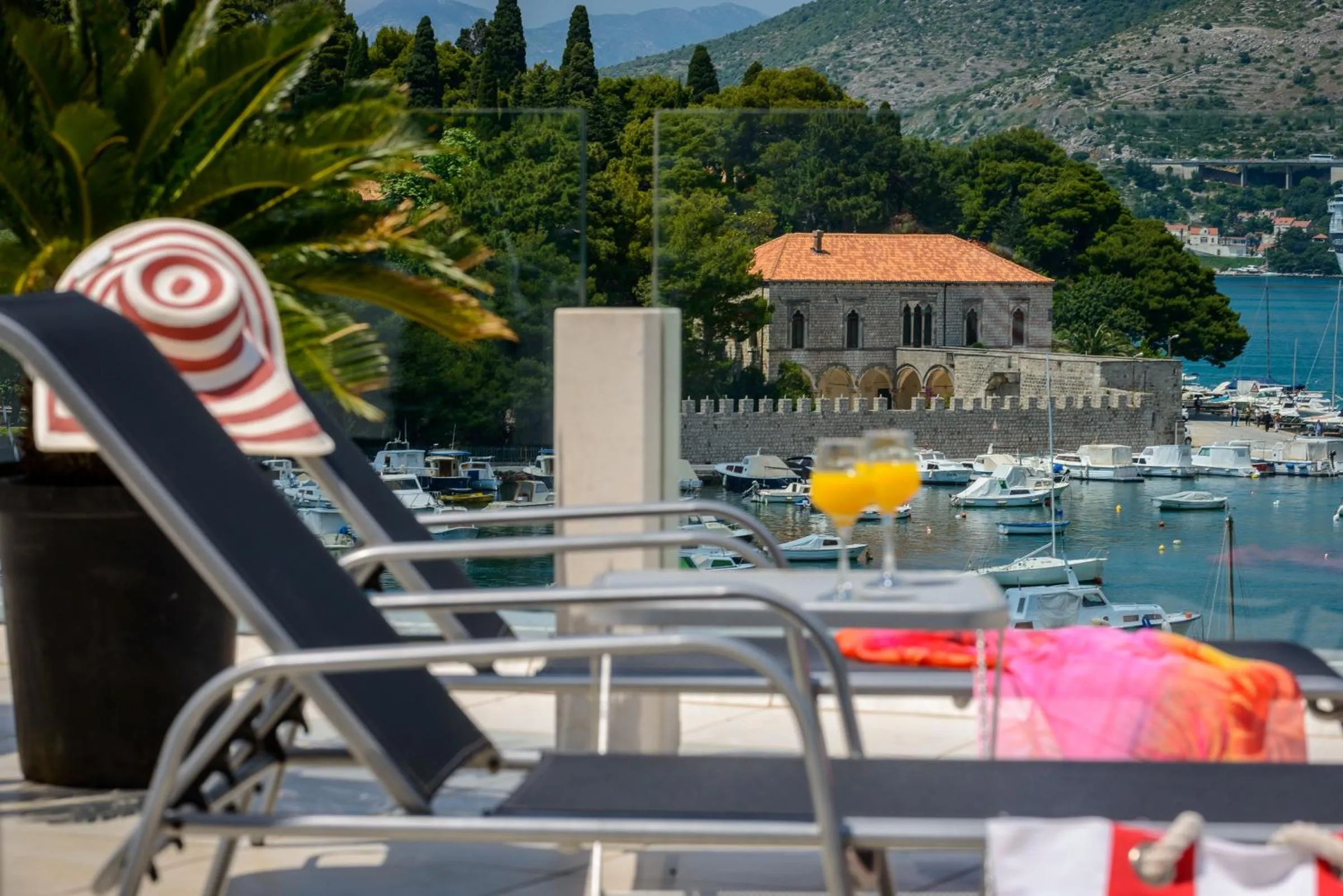 Balcony/Terrace in Adriatic Deluxe Apartments
