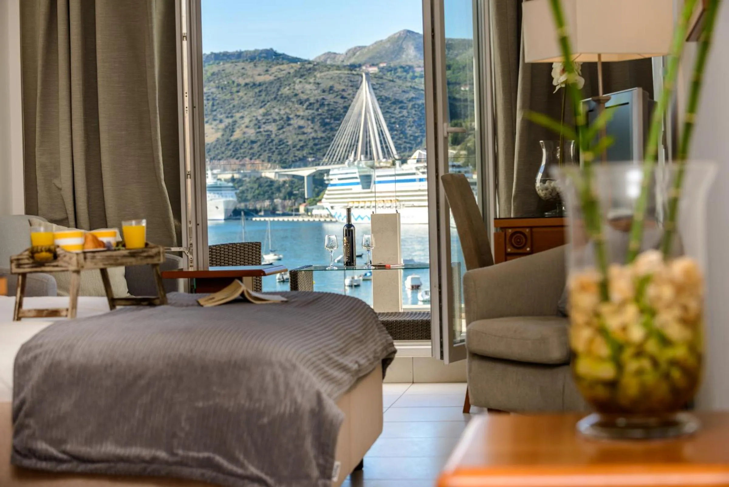 Bedroom in Adriatic Deluxe Apartments