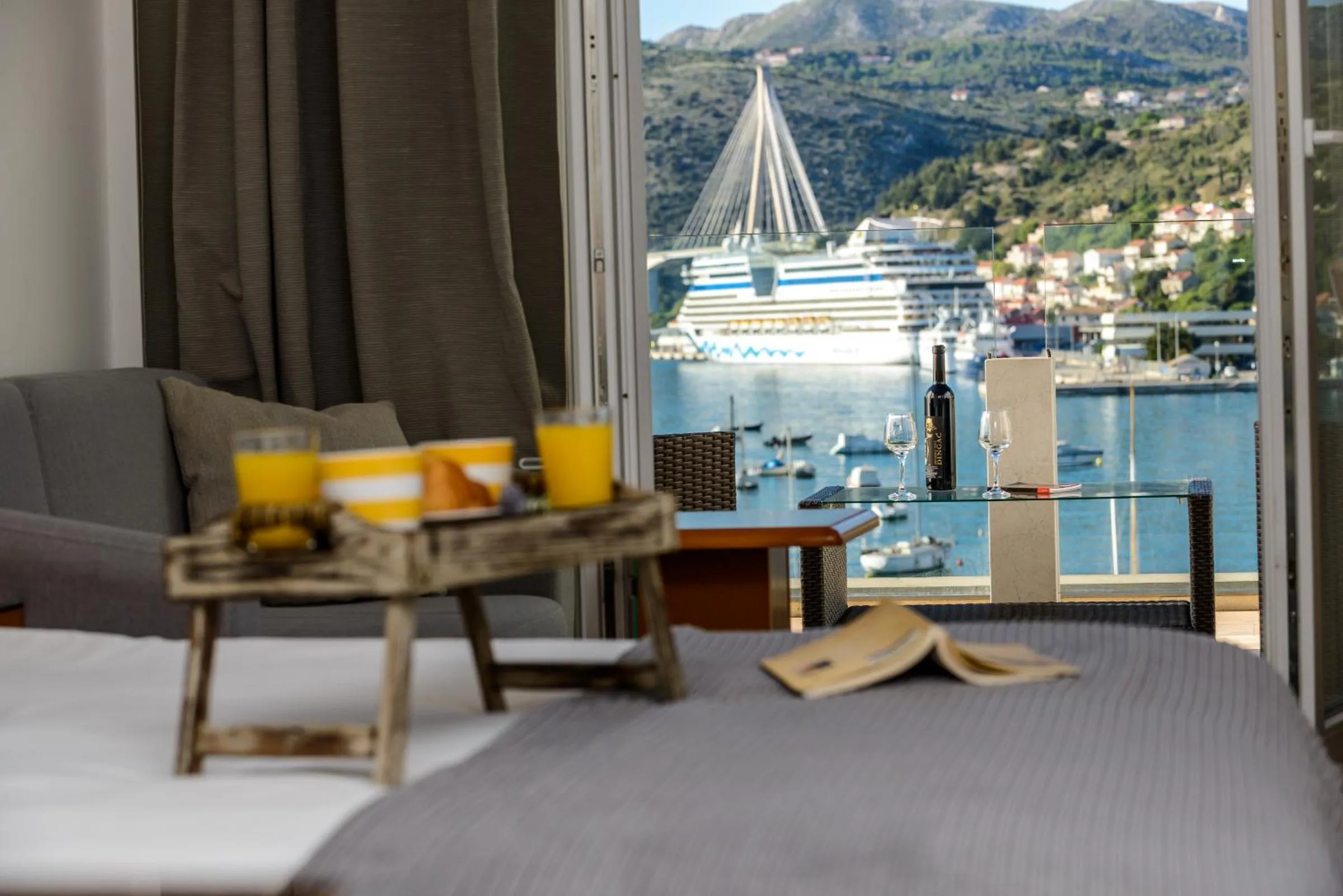 Bedroom in Adriatic Deluxe Apartments