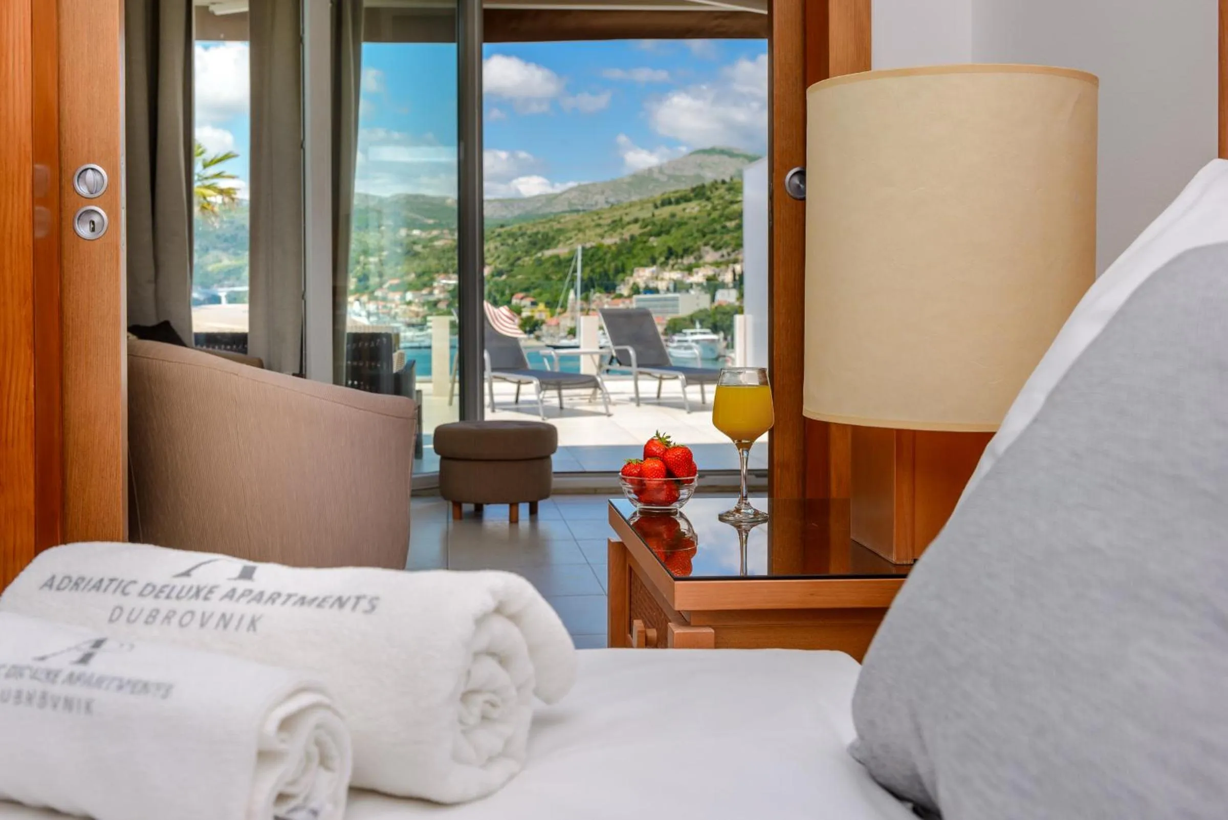 Bedroom, Bed in Adriatic Deluxe Apartments