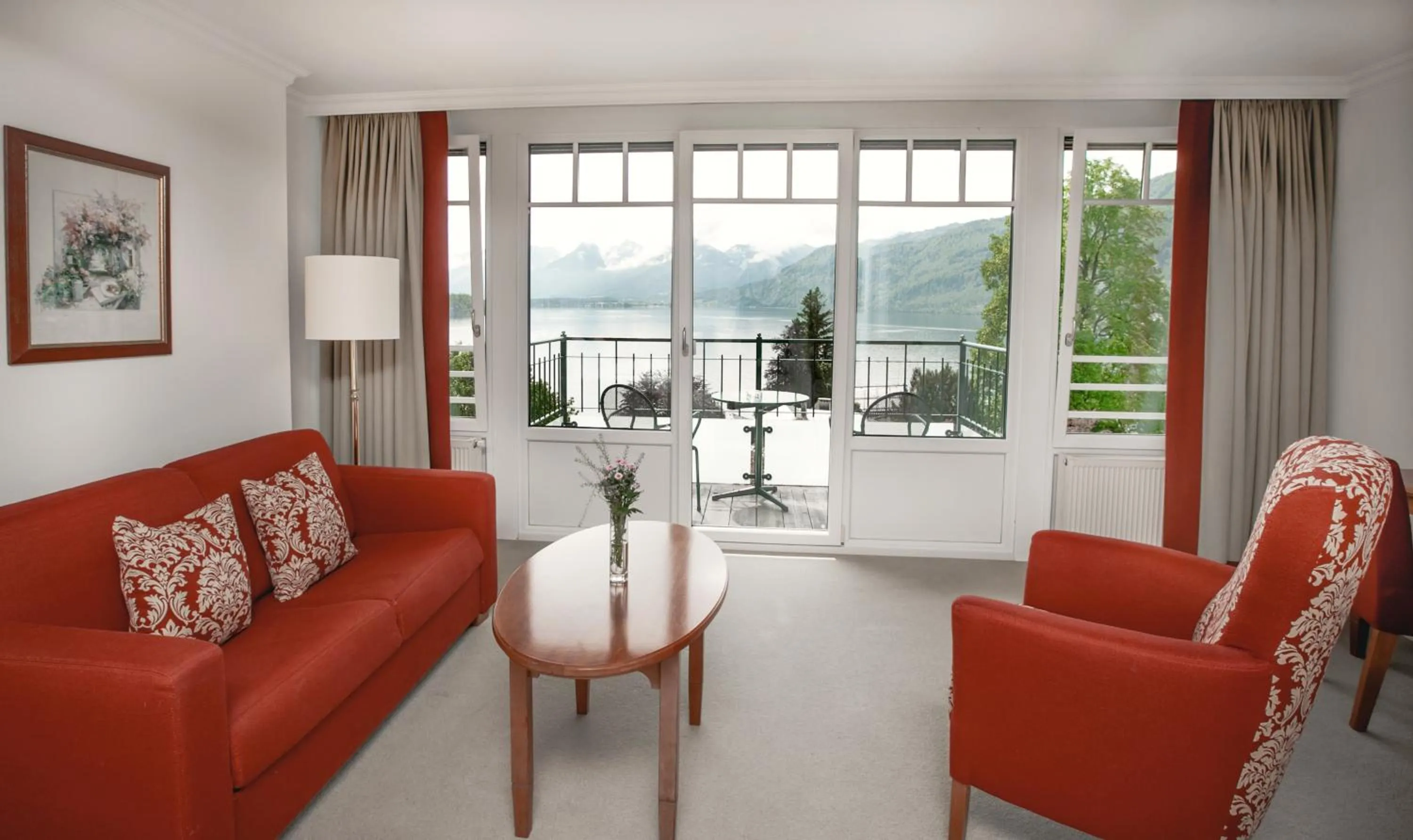 Natural landscape in Seehotel Billroth