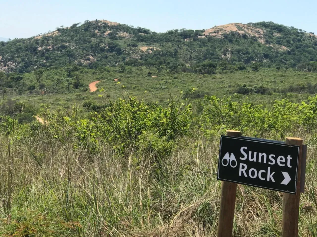 Natural landscape in Muluwa Lodge