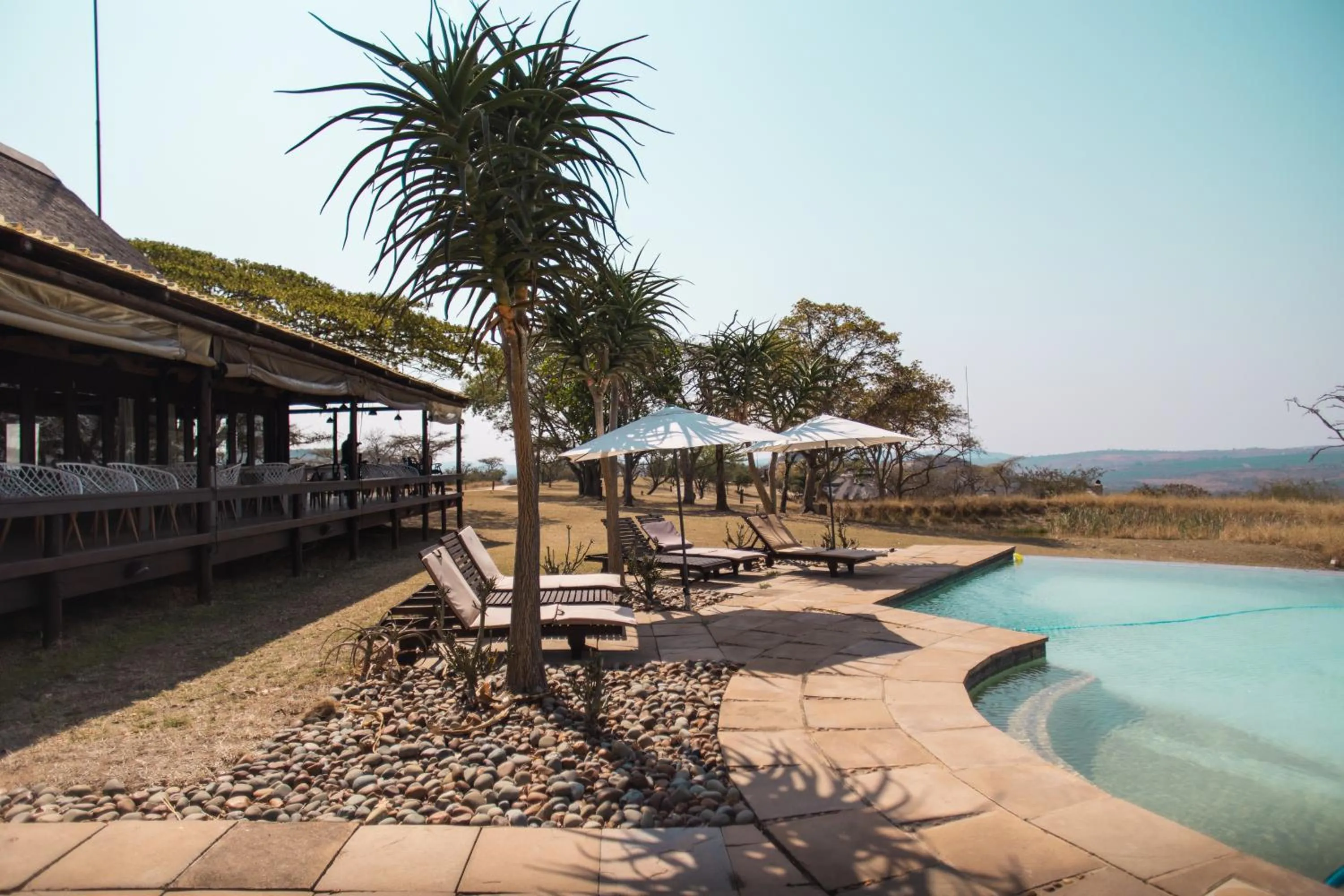 Natural landscape in Muluwa Lodge