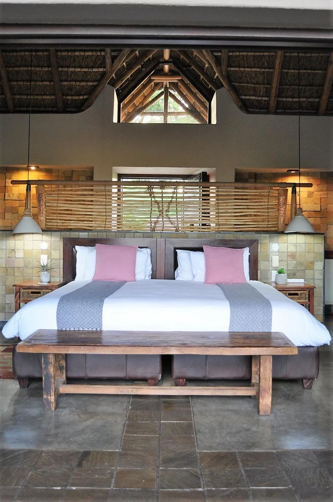 Bedroom in Muluwa Lodge