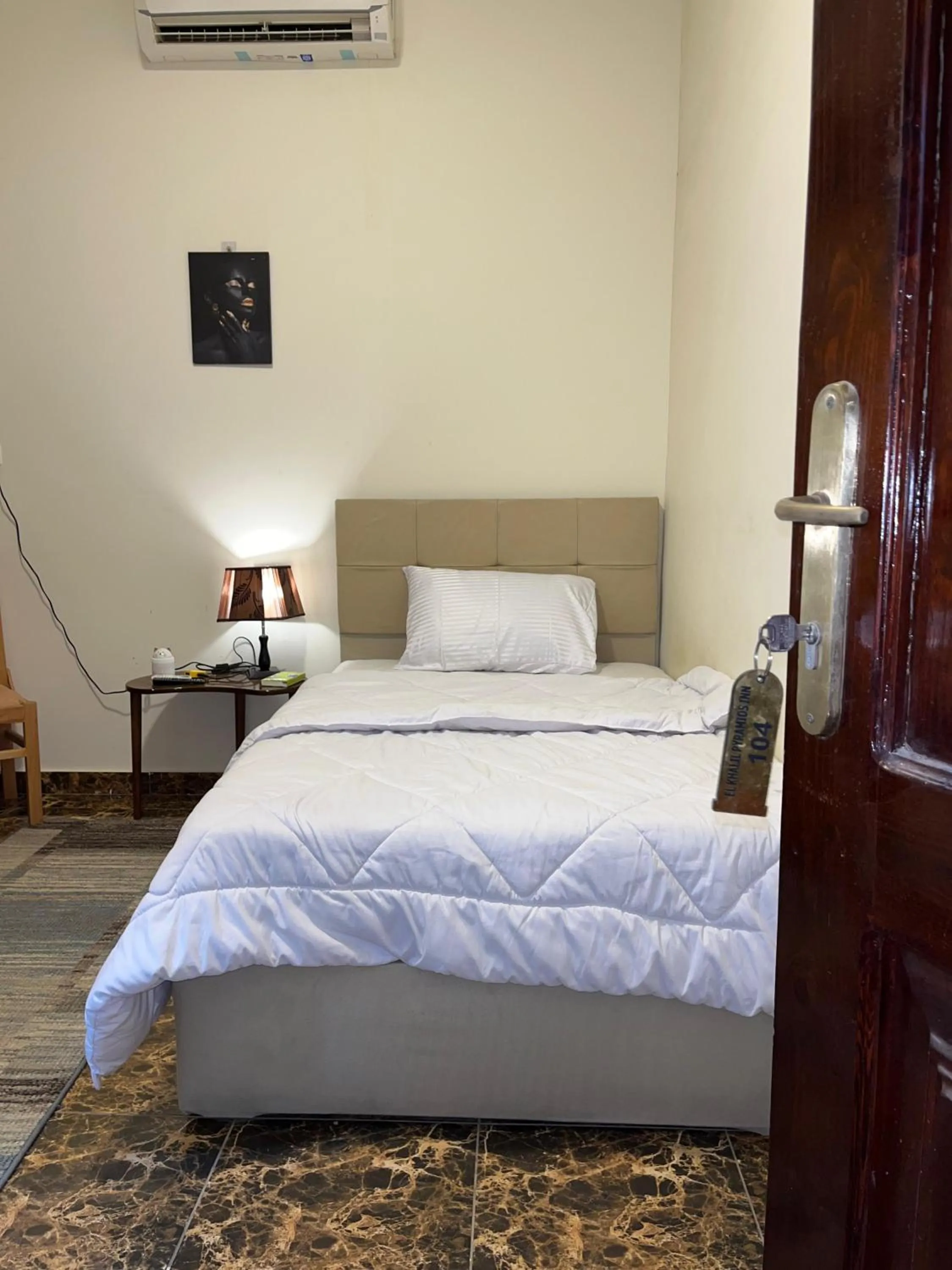 Bed in El Khalil Pyramids View Inn