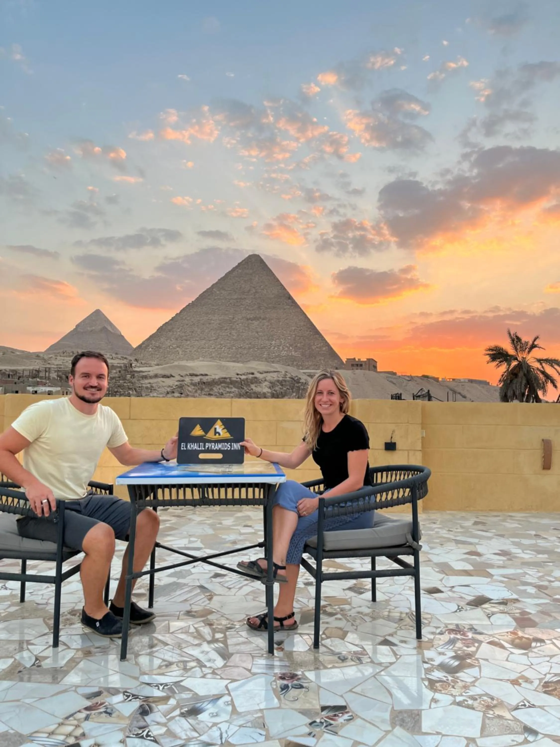 Natural landscape in El Khalil Pyramids View Inn