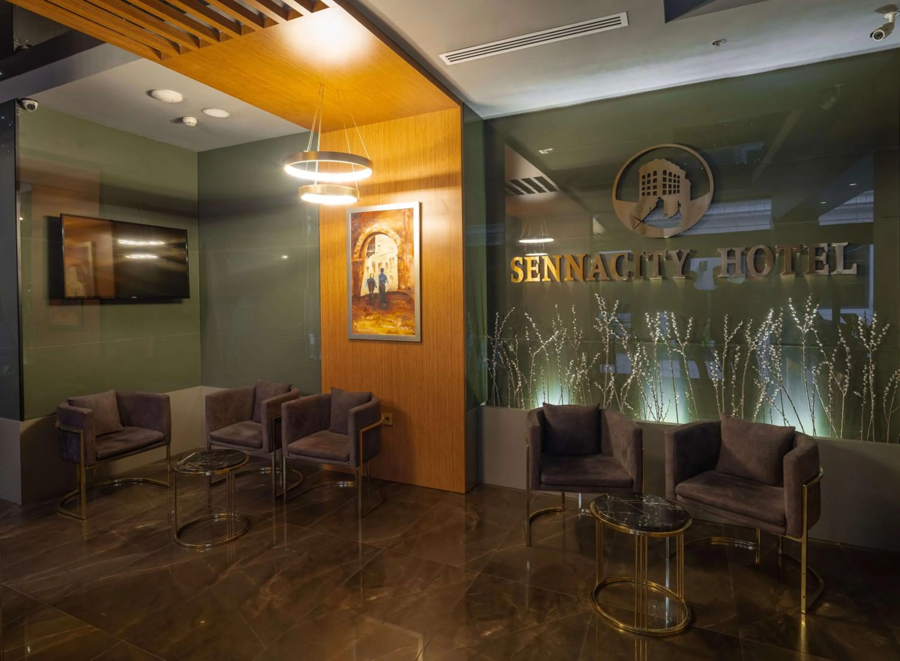 Lobby or reception in SennaCity Hotel