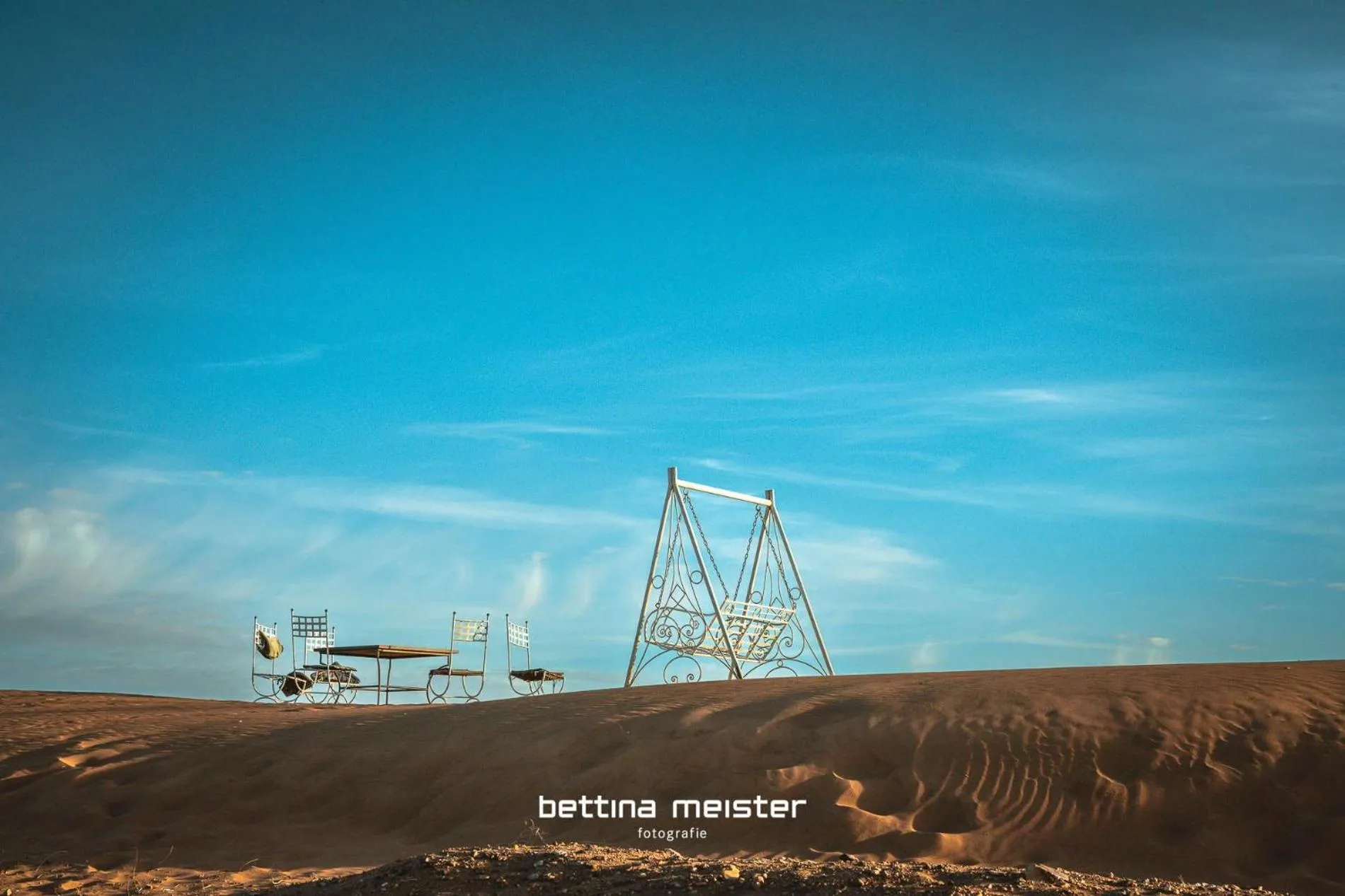 Balcony/Terrace in Tinfou desert camp