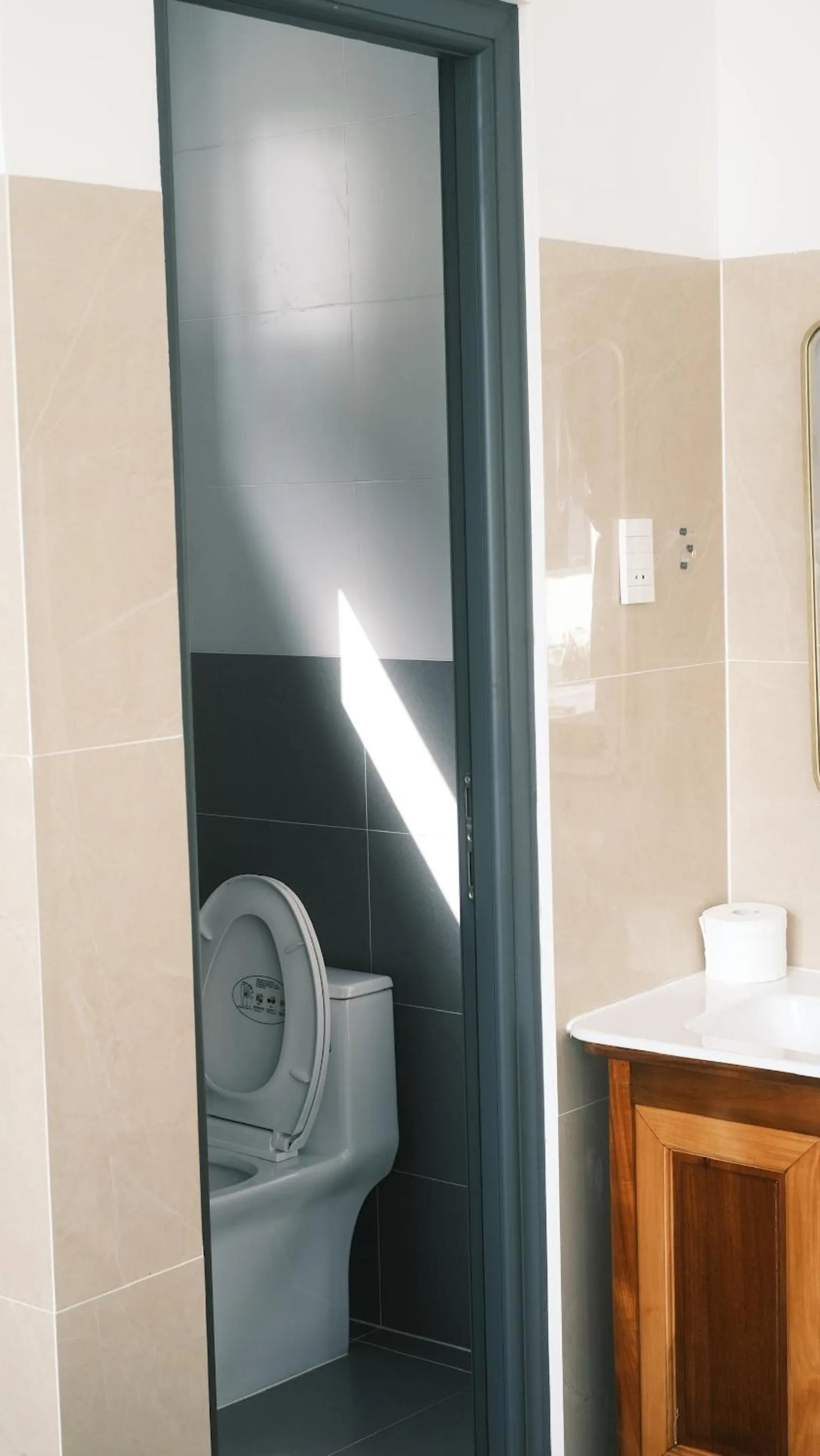 Bathroom in Hoàng Đô Hotel