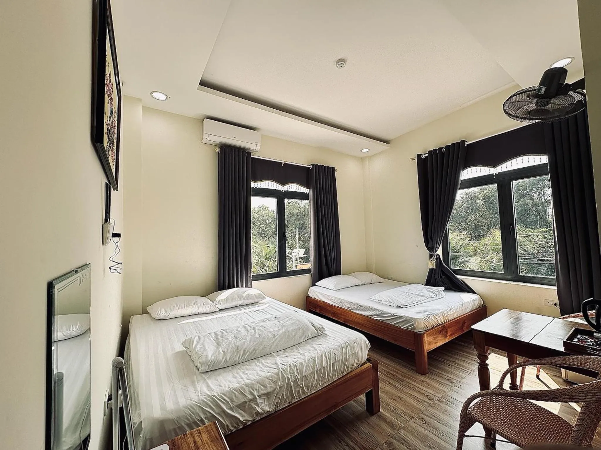 Bed in Hoàng Đô Hotel