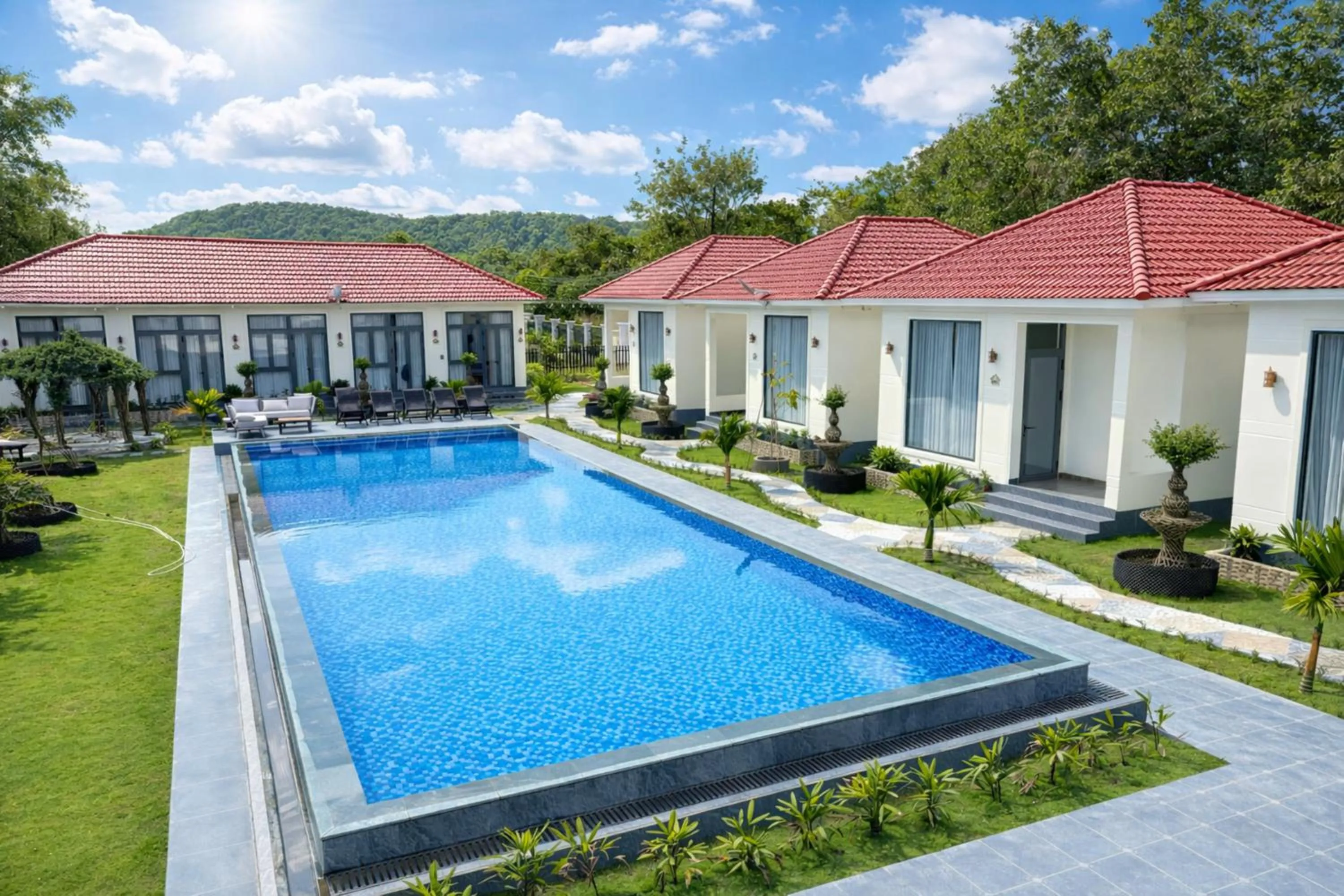 Property building in Hoàng Đô Hotel