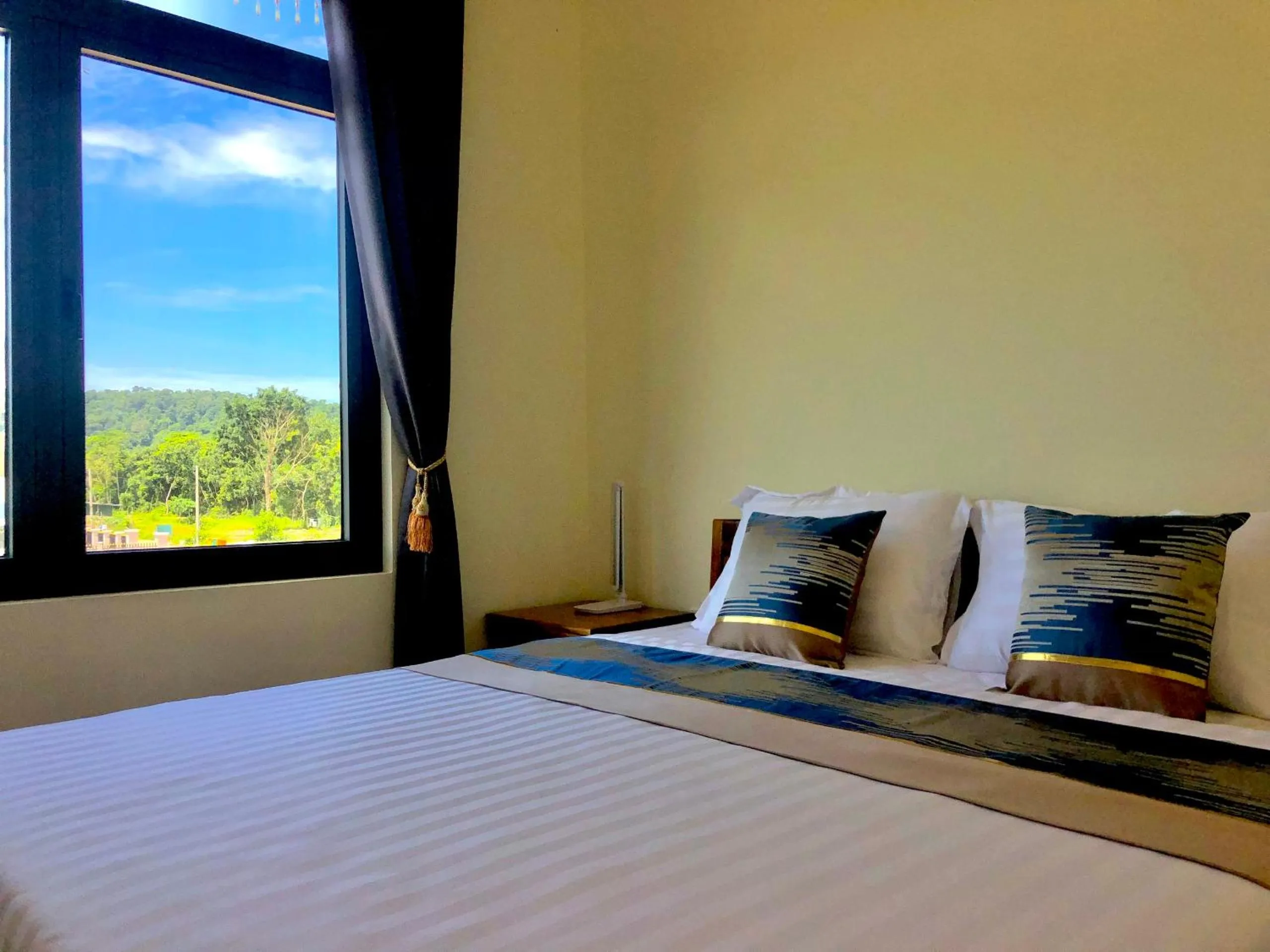 Bed in Hoàng Đô Hotel