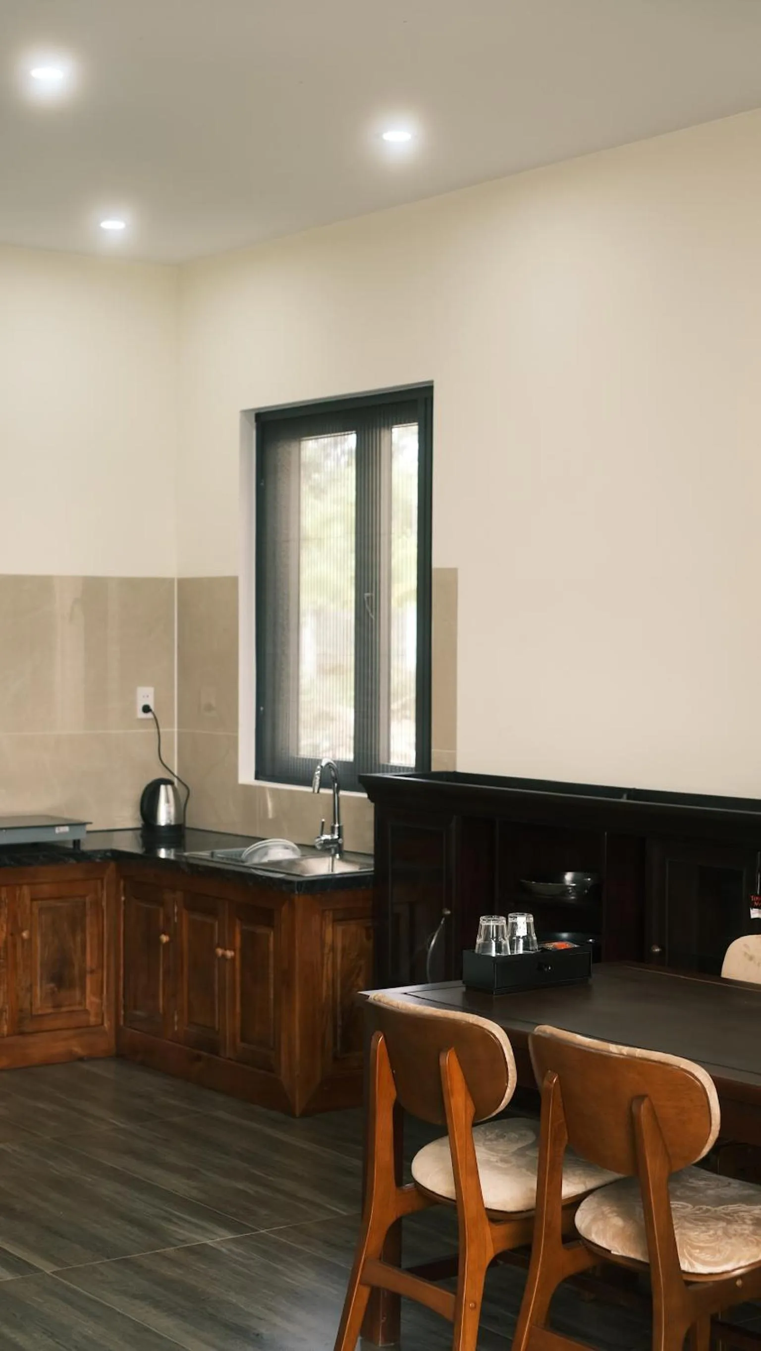 Kitchen or kitchenette in Hoàng Đô Hotel