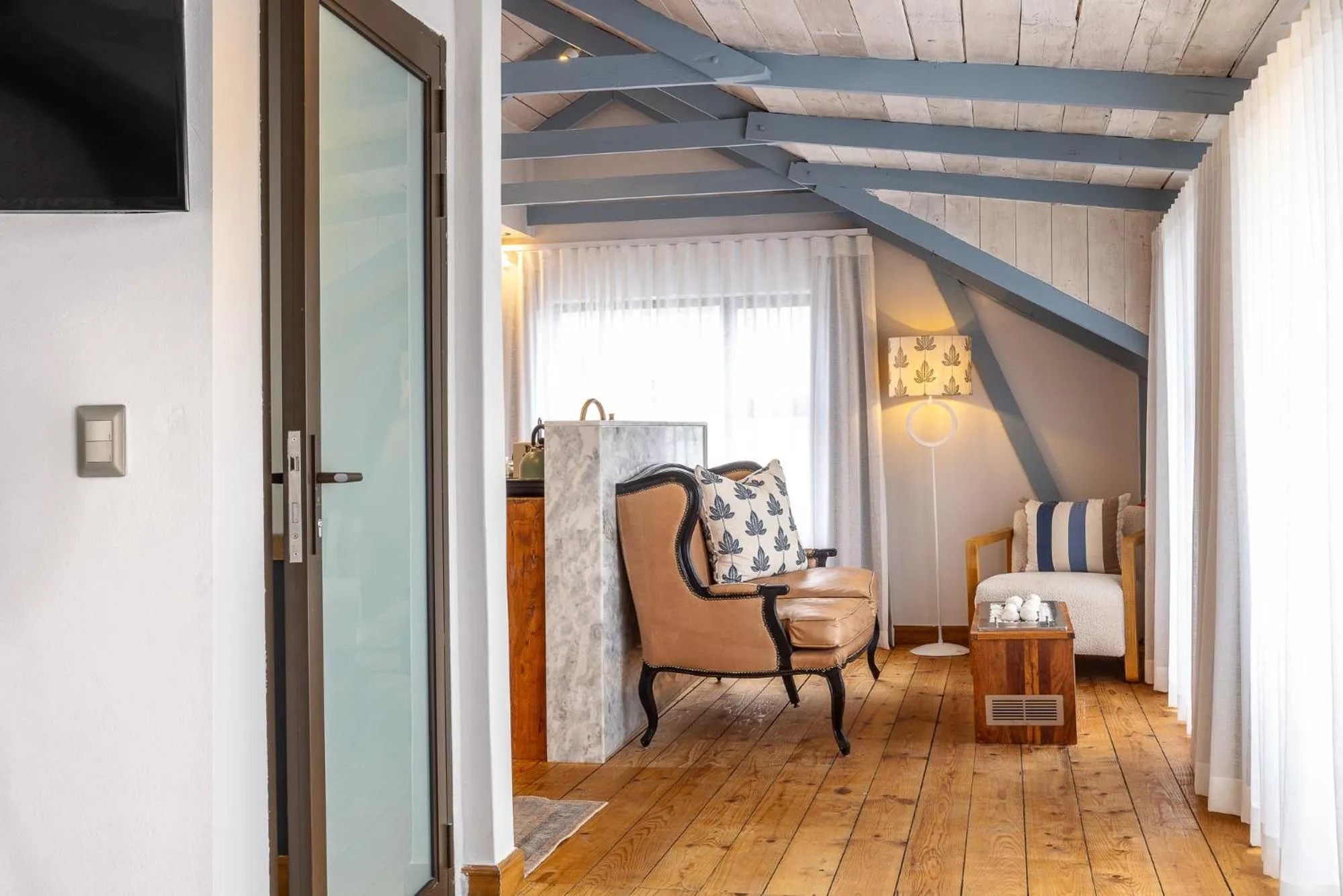 Seating area in Swakopmund Sands