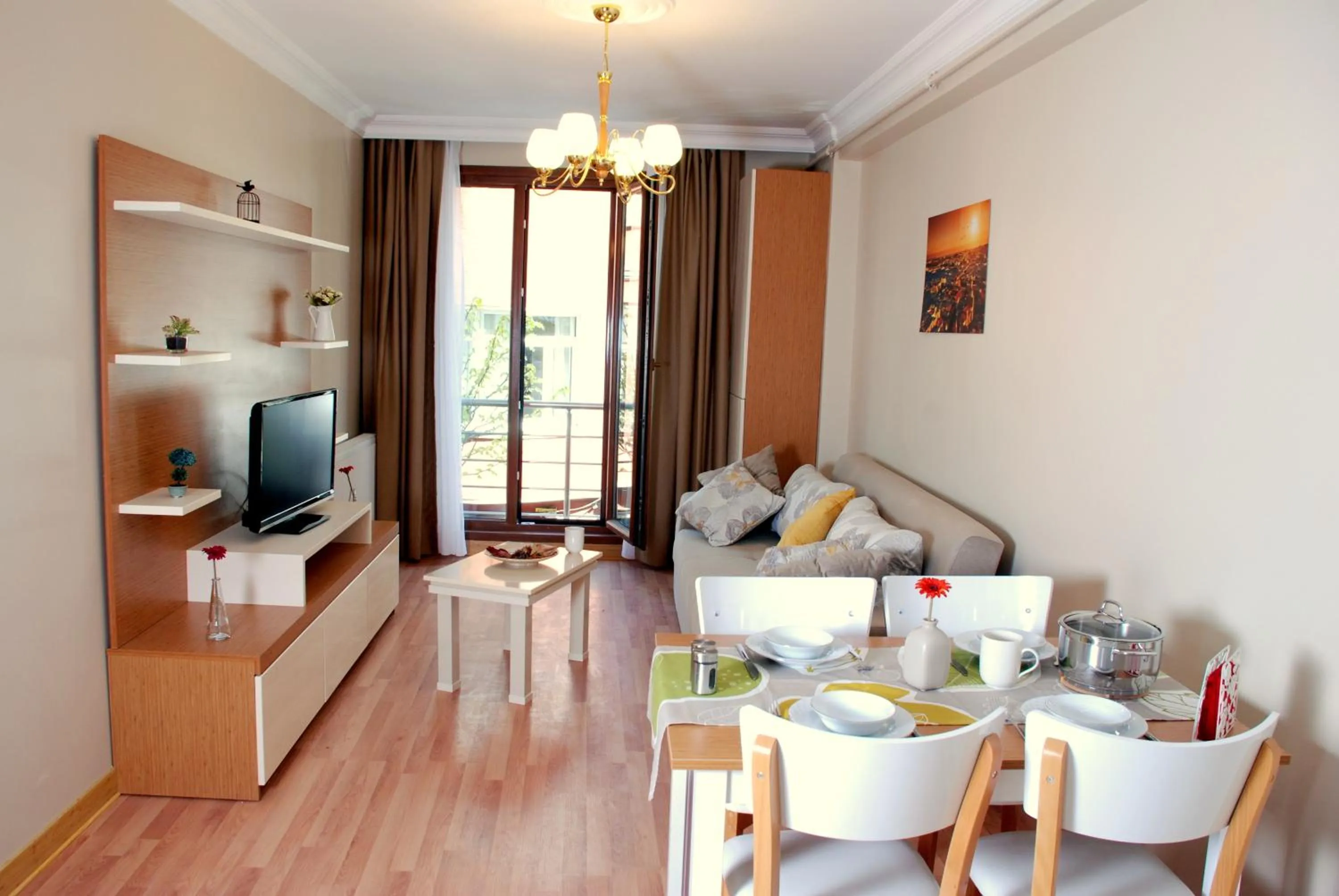 Living room in Homelike Residence