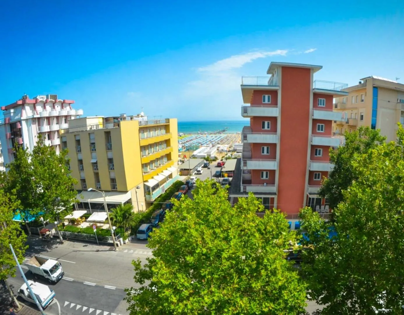 Sea view in Hotel Sanremo