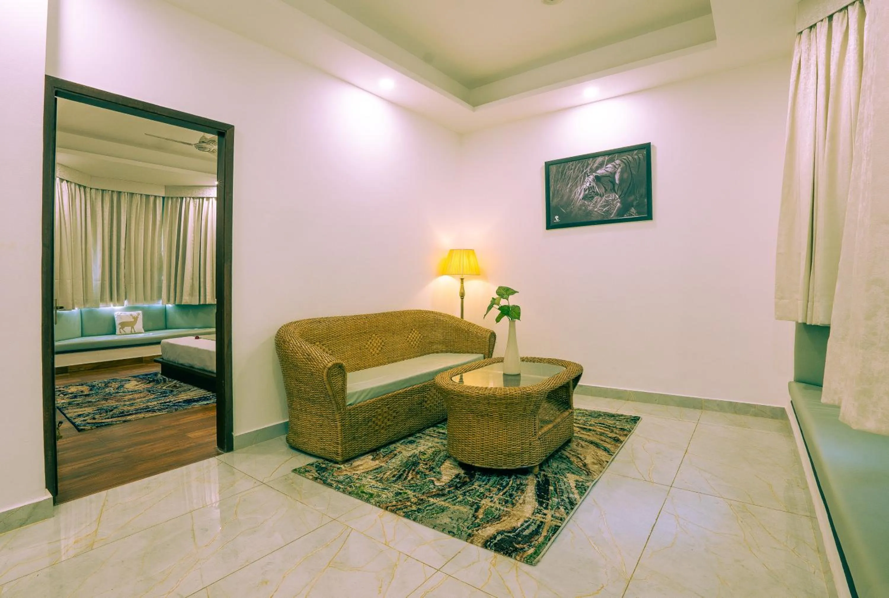 Bedroom in Corbett Tusker Trail