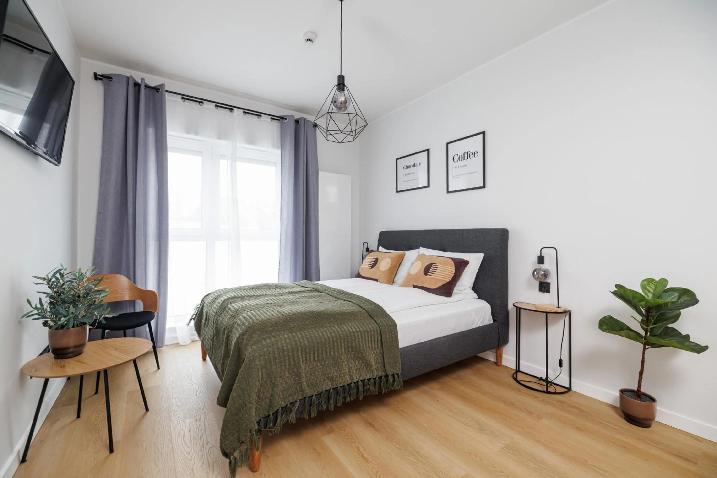 Bed in Aparthotel City Break Plac Wolności 6