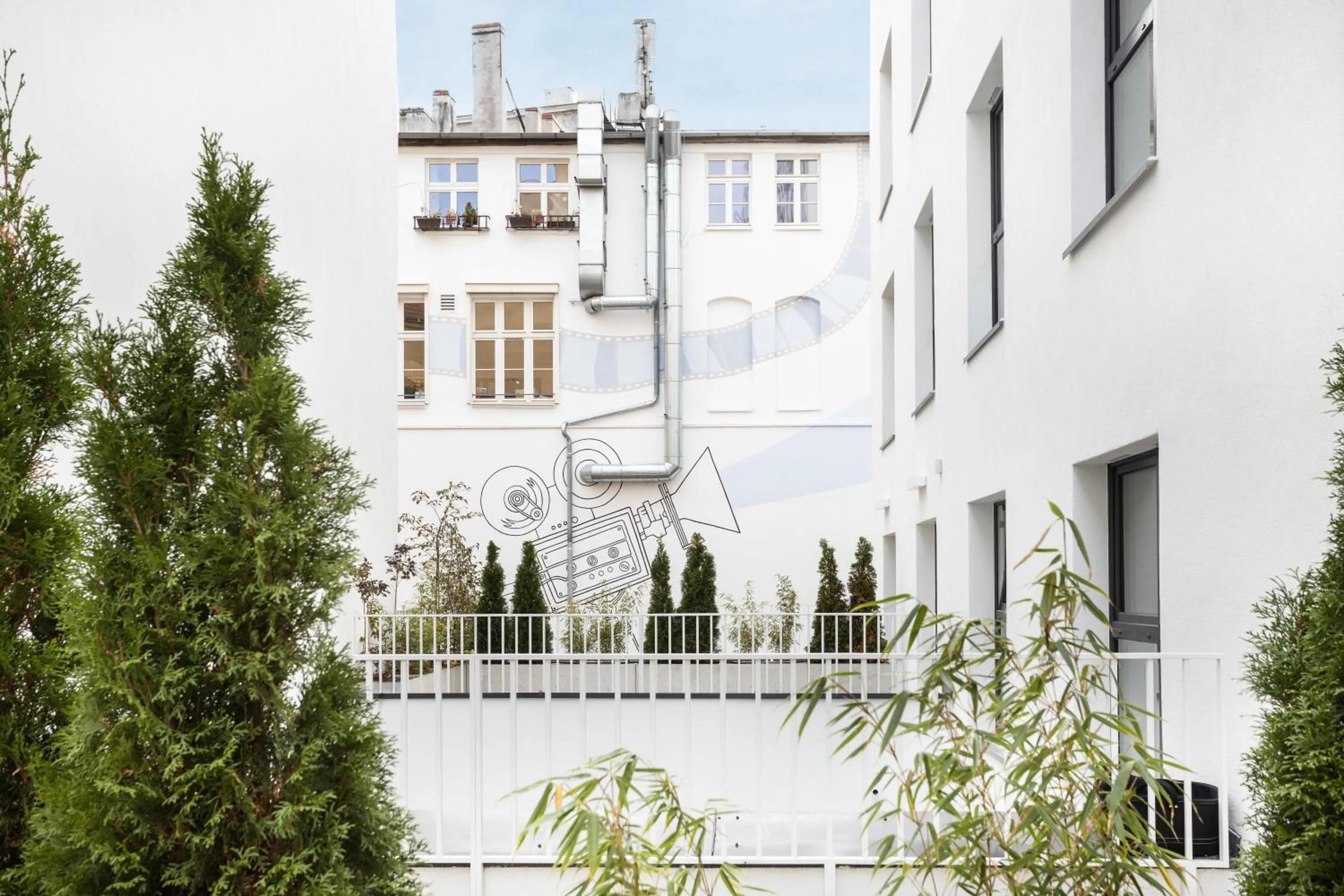 Balcony/Terrace in Aparthotel City Break Plac Wolności 6