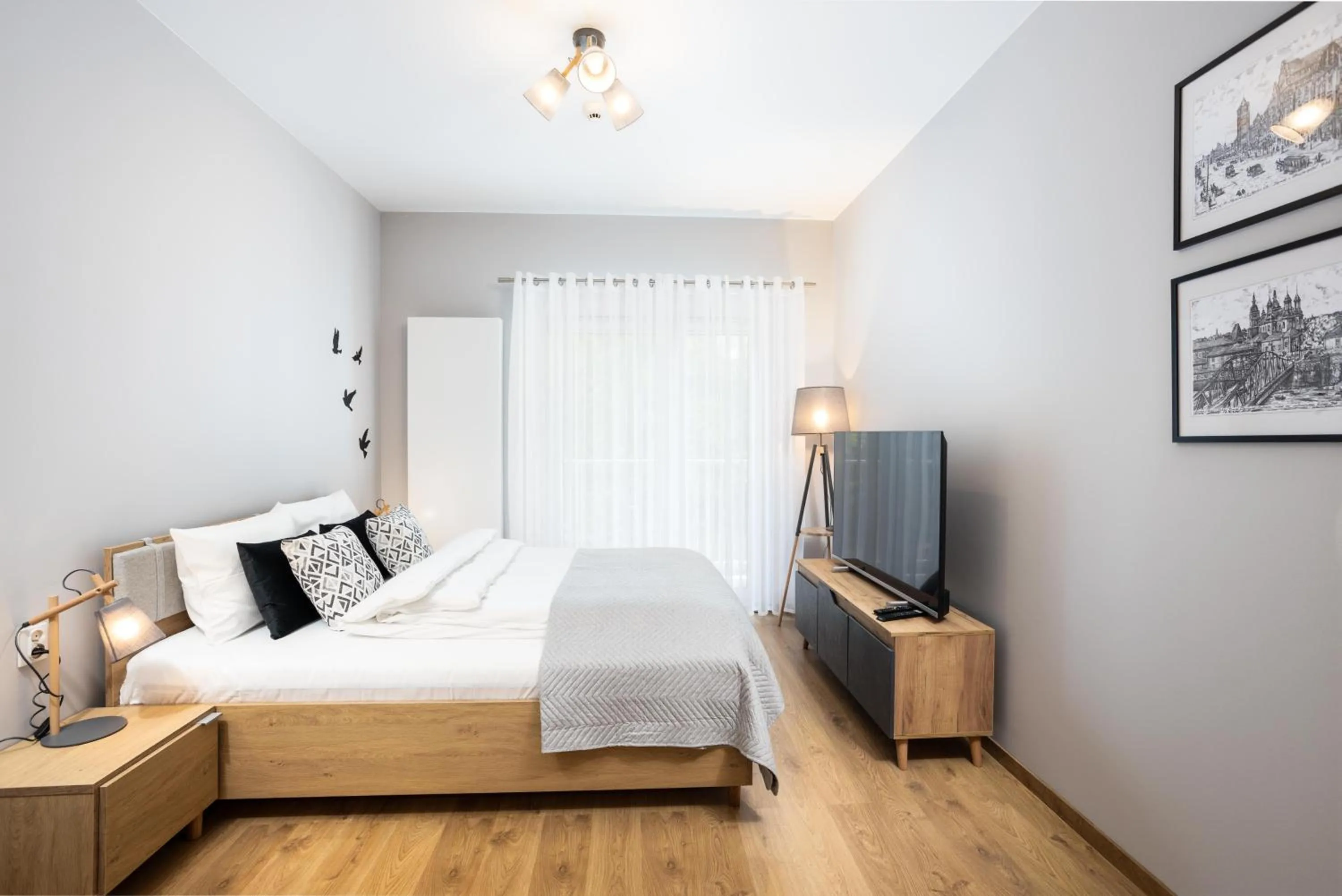 Photo of the whole room, Bed in Aparthotel City Break Plac Wolności 6