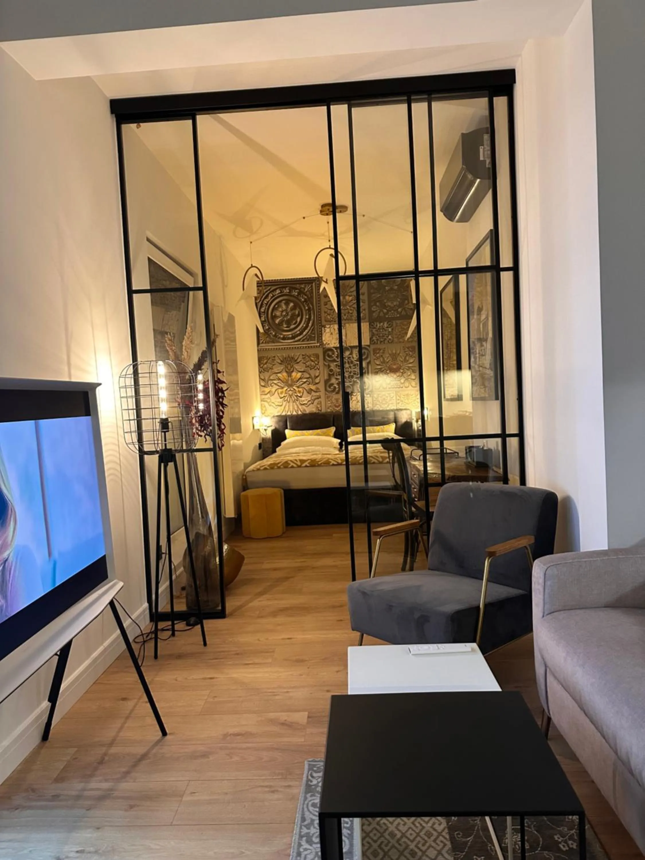 Living room in Aparthotel City Break Plac Wolności 6