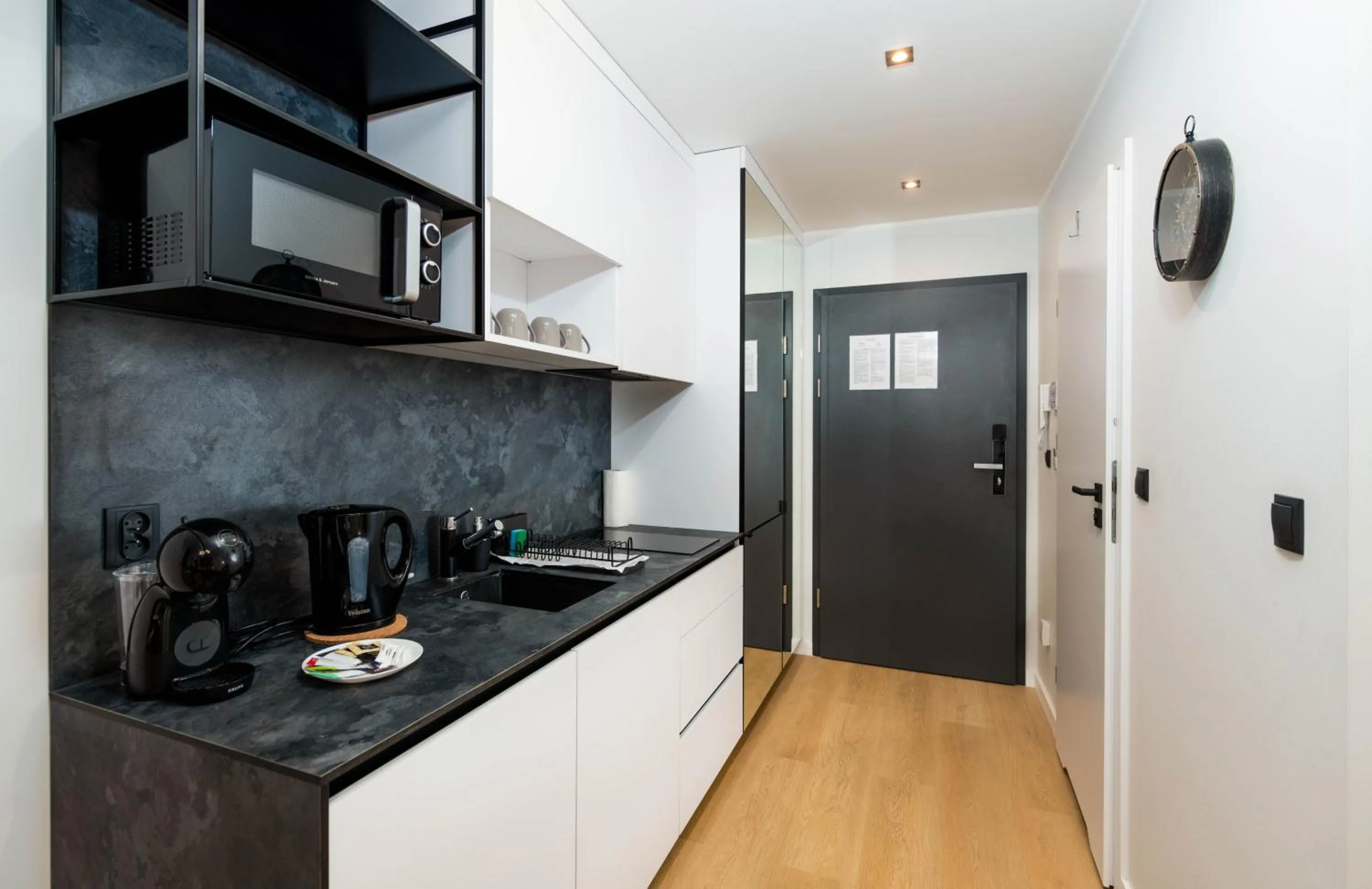 Coffee/tea facilities in Aparthotel City Break Plac Wolności 6