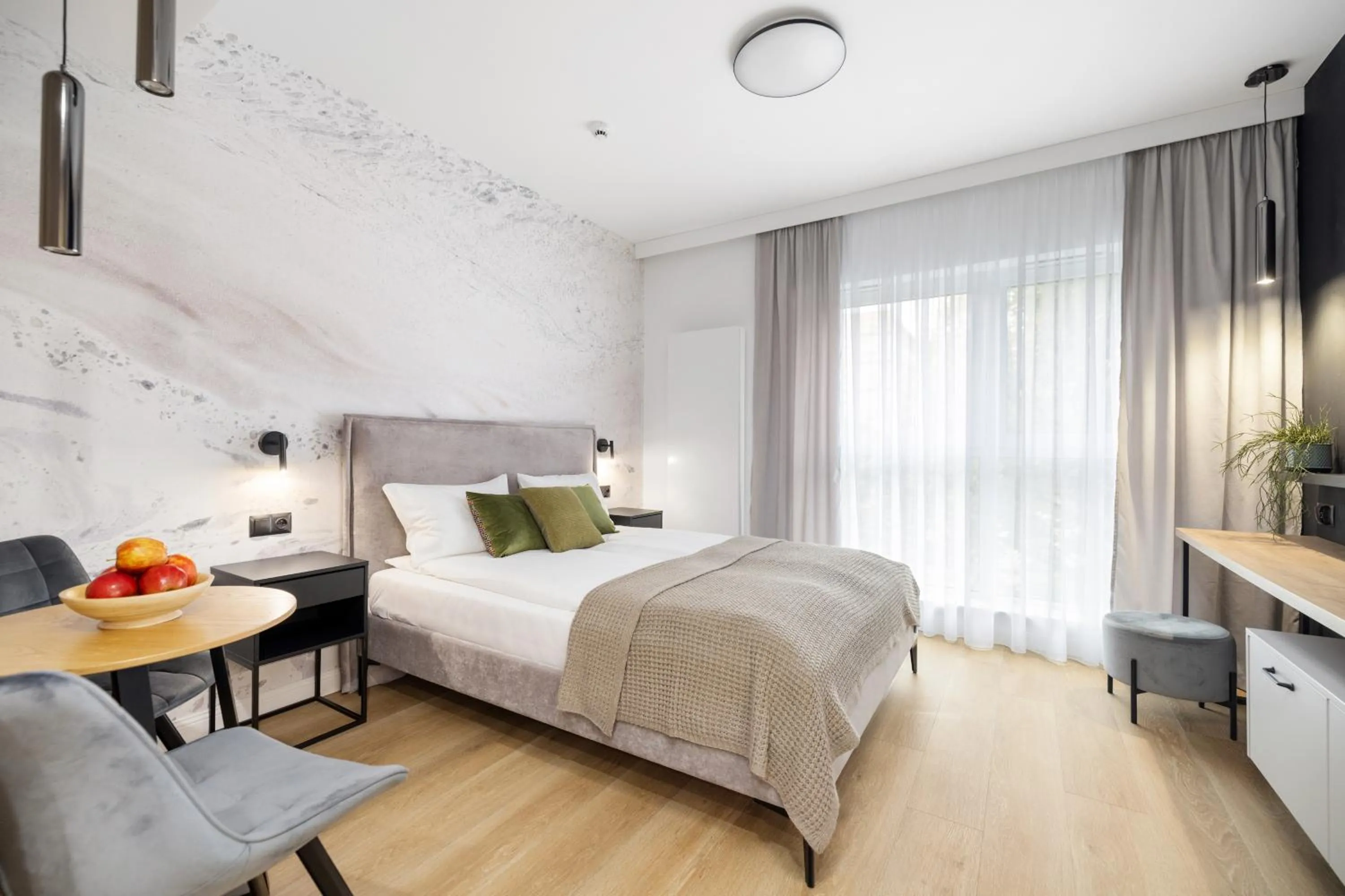 Bed in Aparthotel City Break Plac Wolności 6