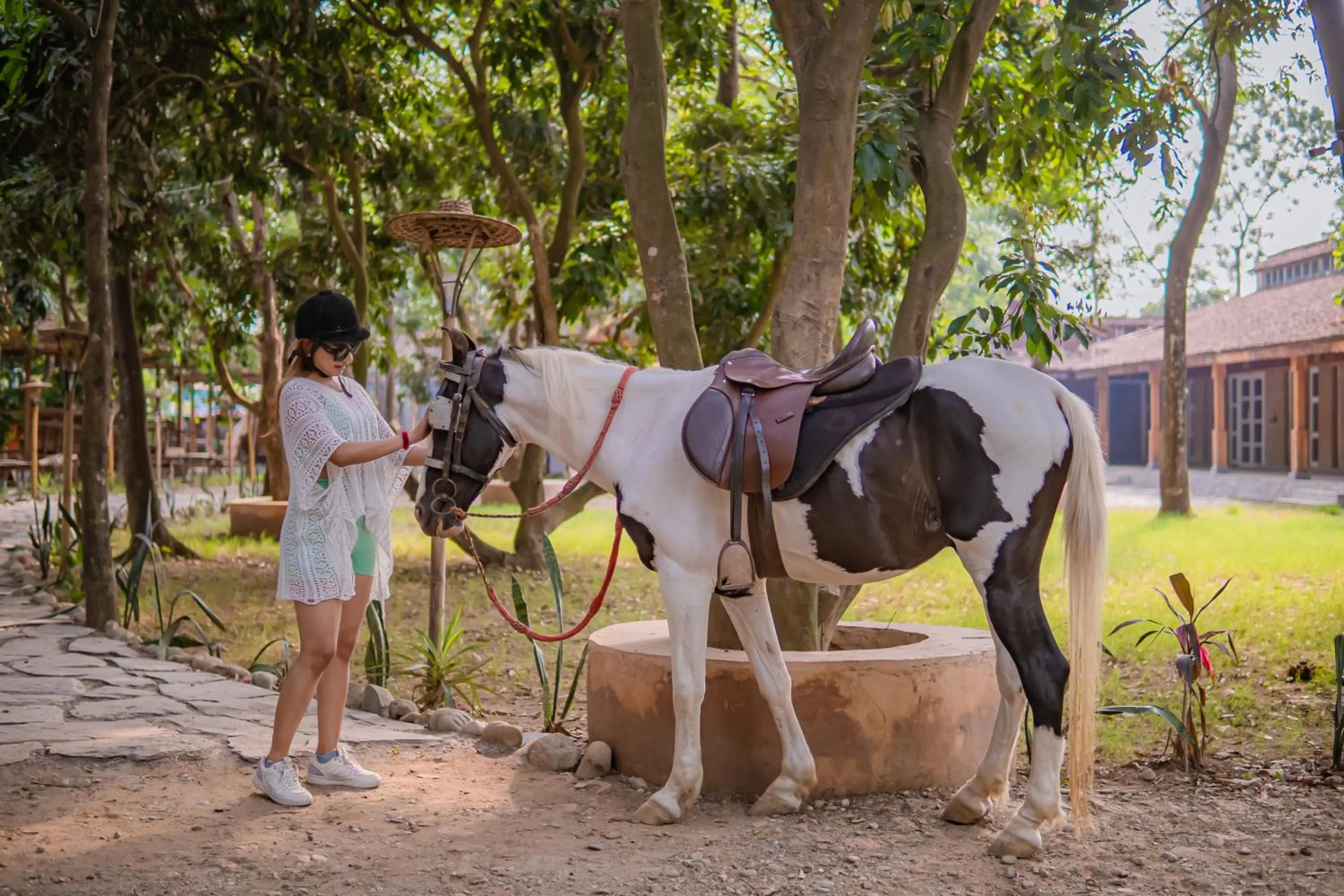 Horse-riding in Bagaicha Adventure Resort
