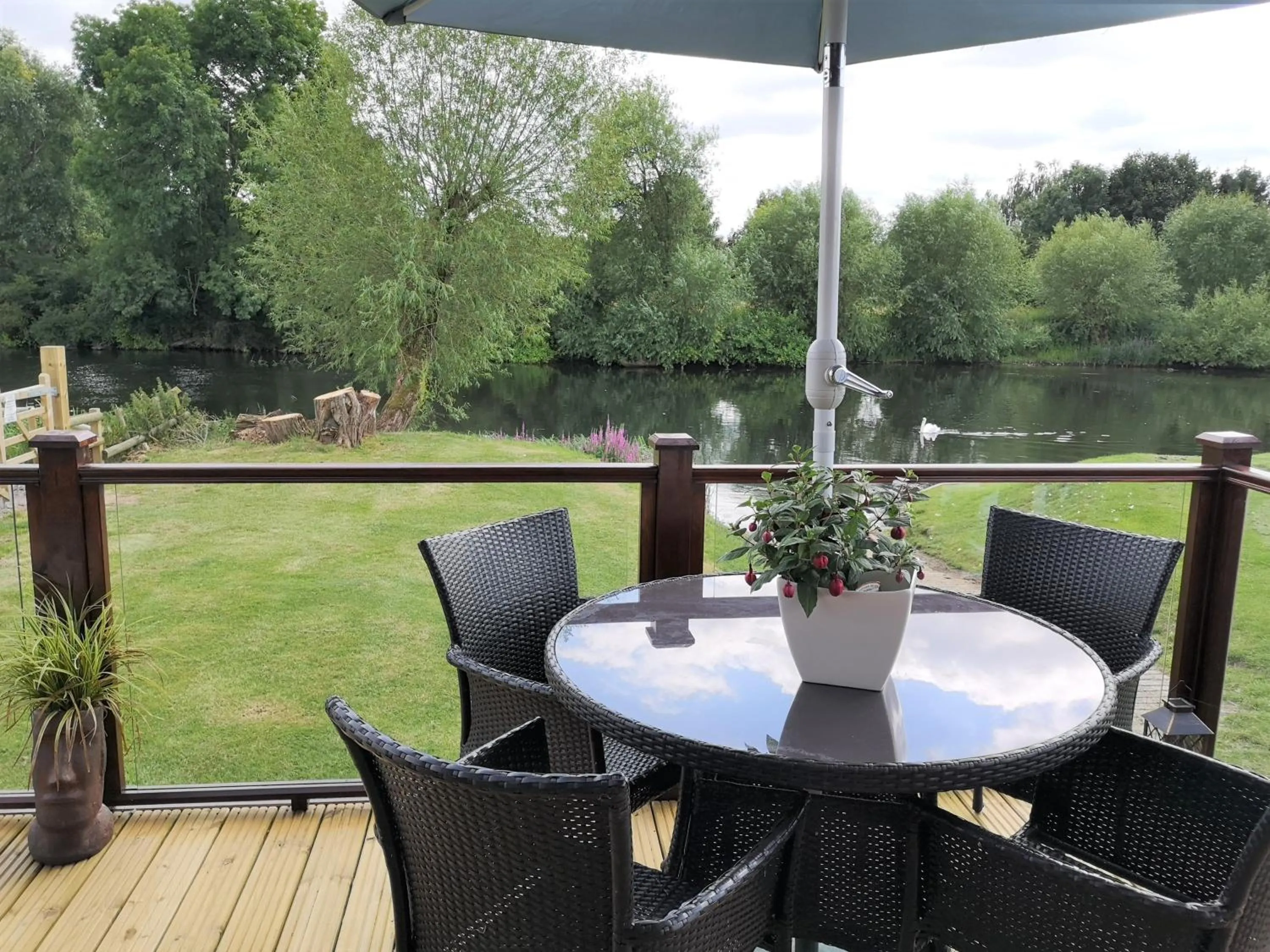 Natural landscape in Bend in the River Lodge