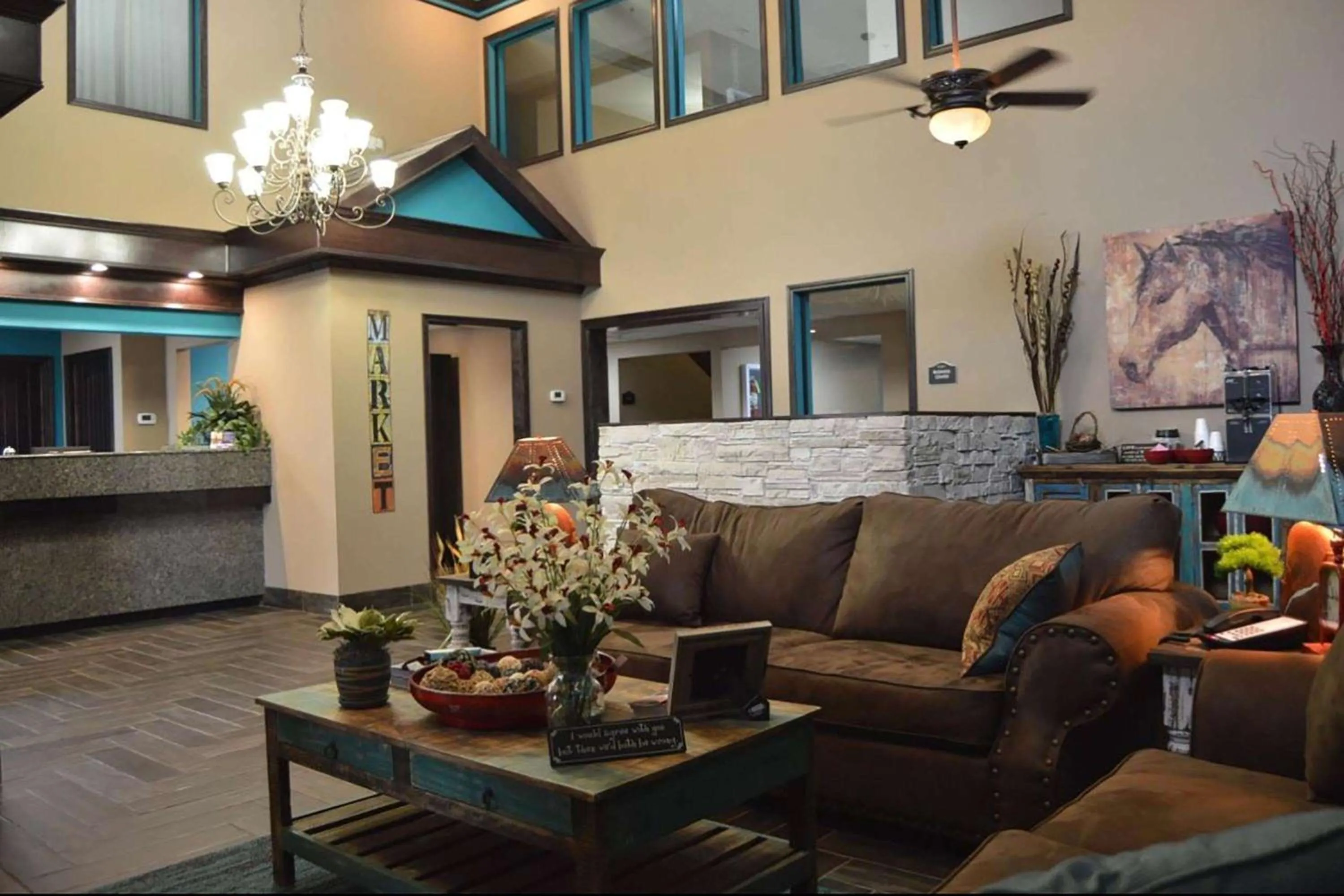 Lobby or reception in Baymont by Wyndham Ardmore I-35