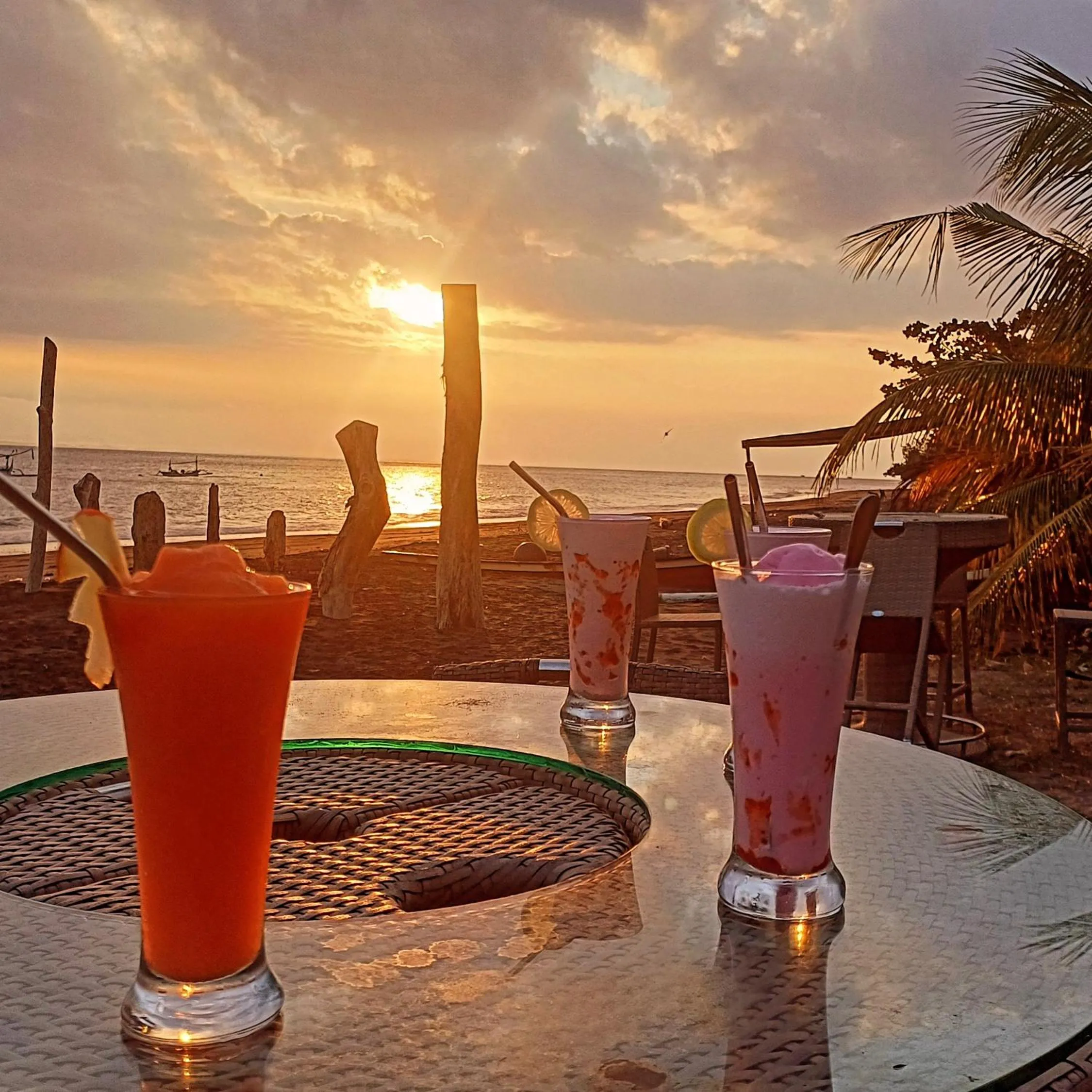 Natural landscape in Melaya beach resort Twin Room