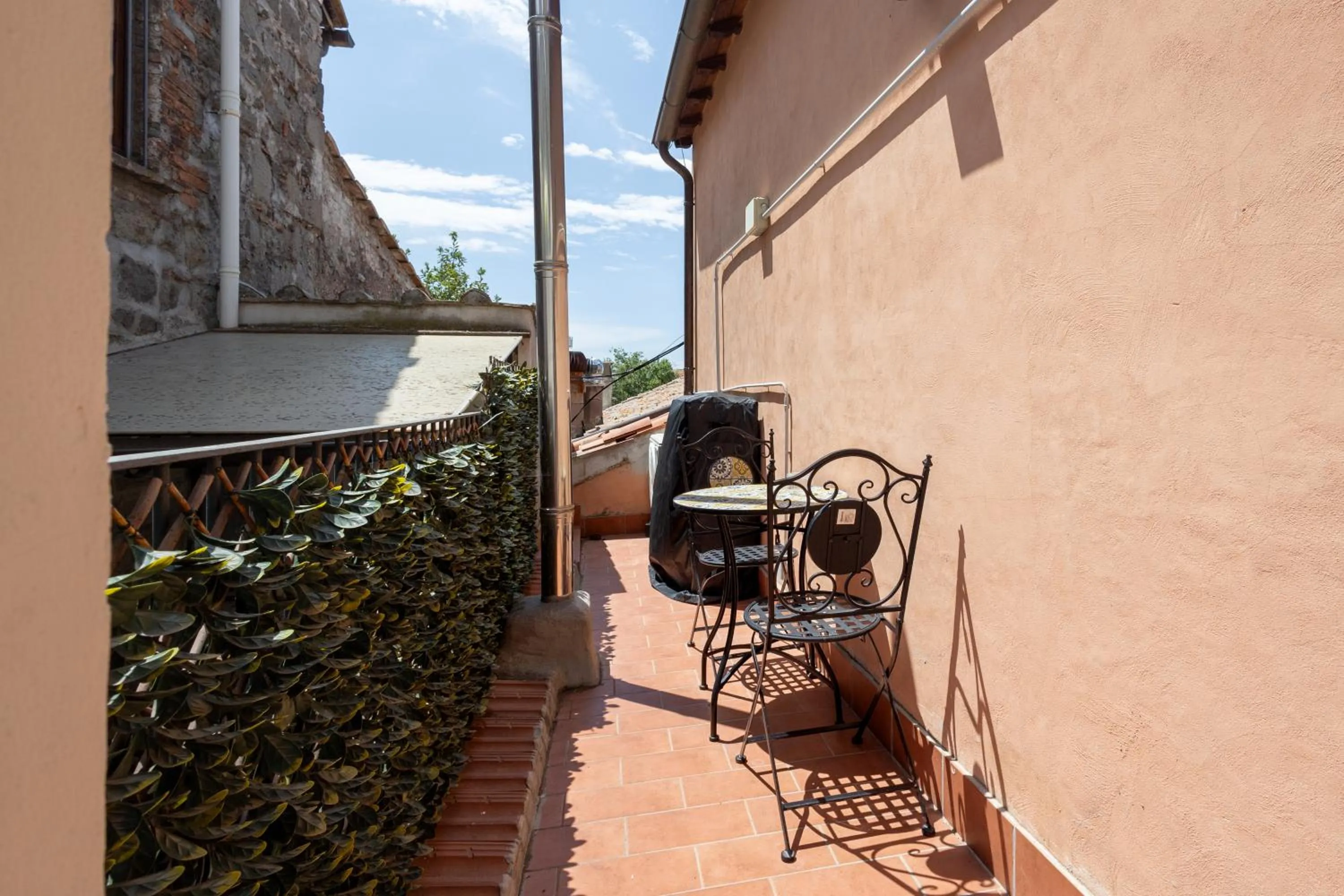Balcony/Terrace in SOHO Piaggiarelle by Dasso - Guest House