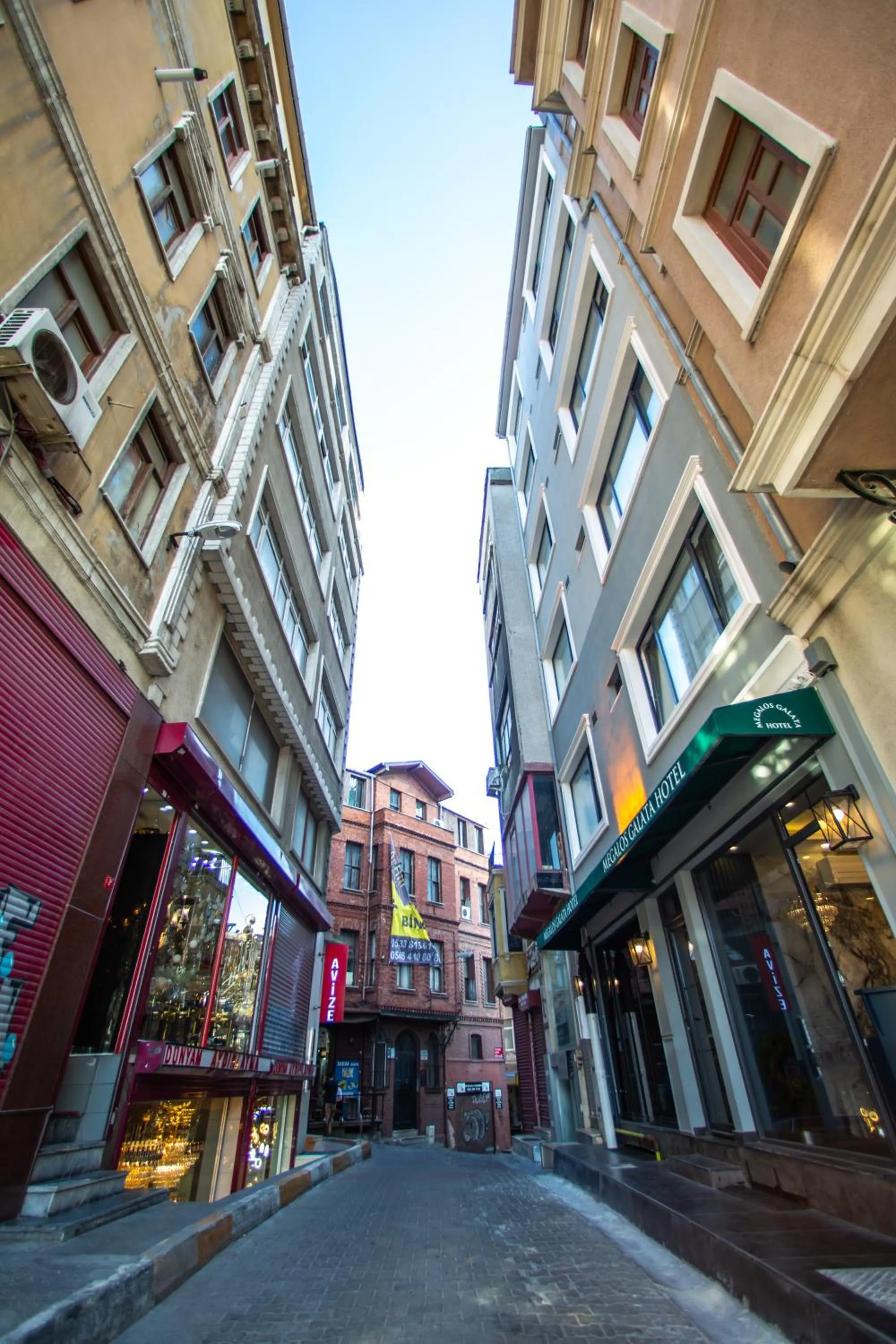 Property building in Megalos Galata Hotel