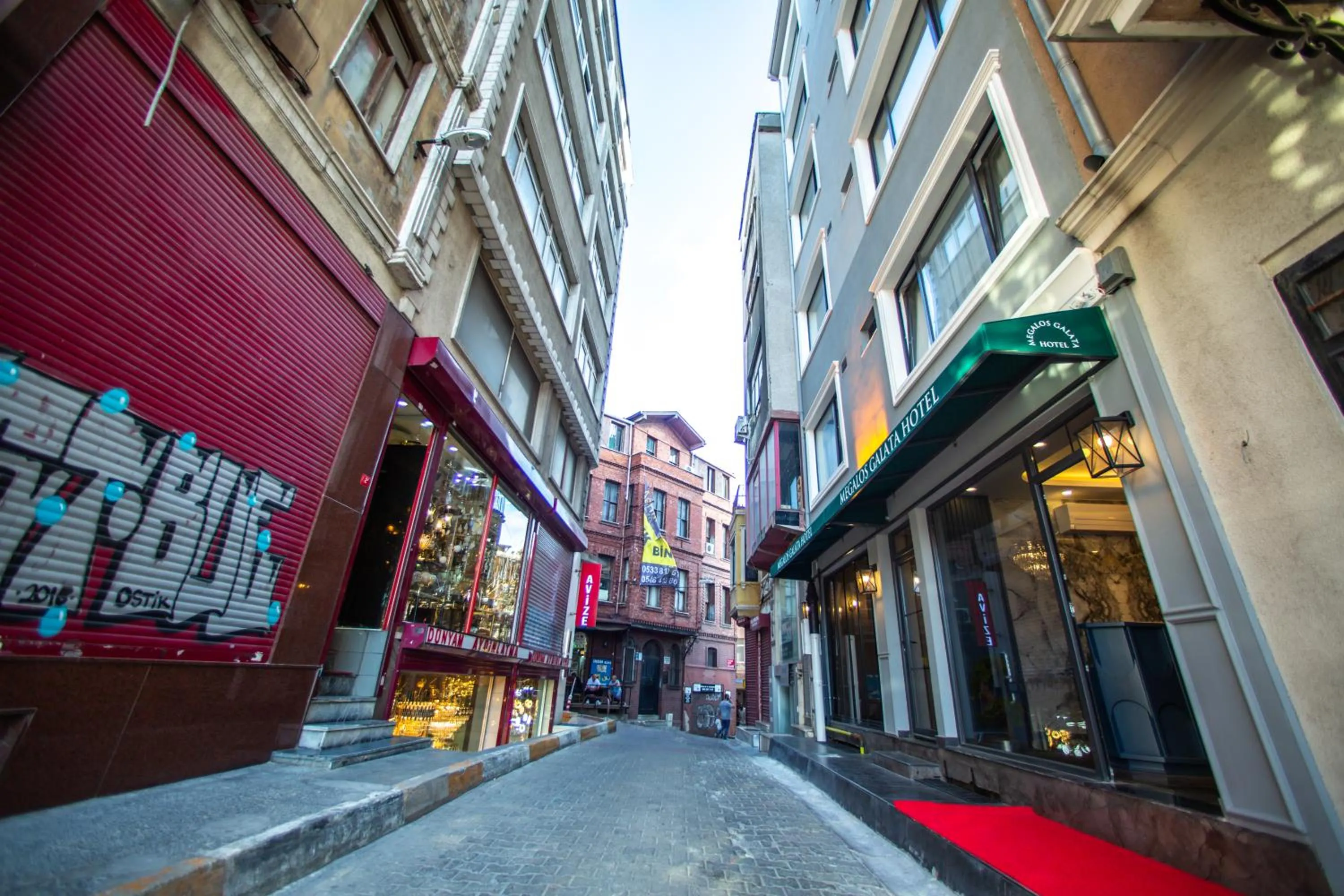 Property building in Megalos Galata Hotel
