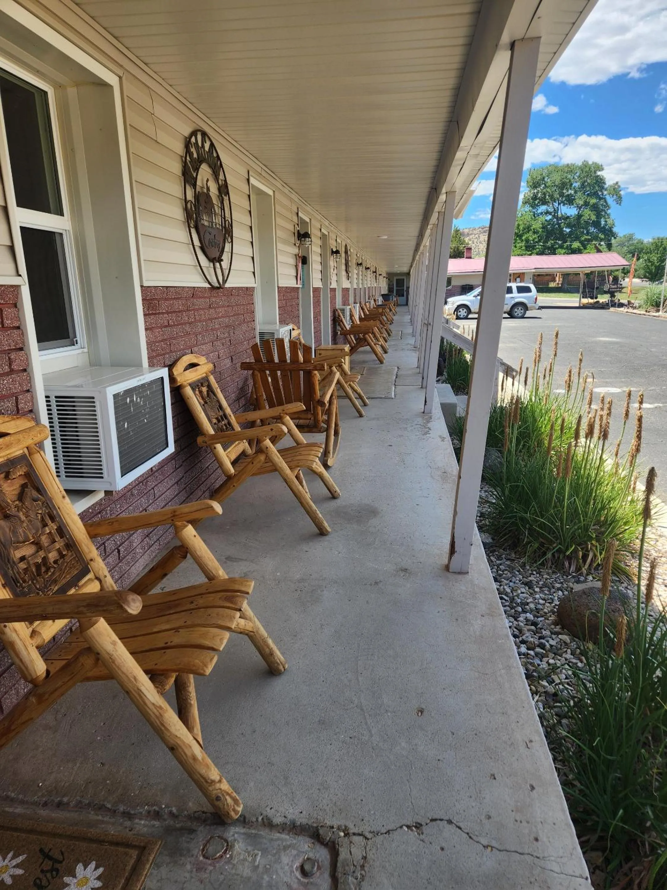 Balcony/Terrace in Cowboy Country Inn