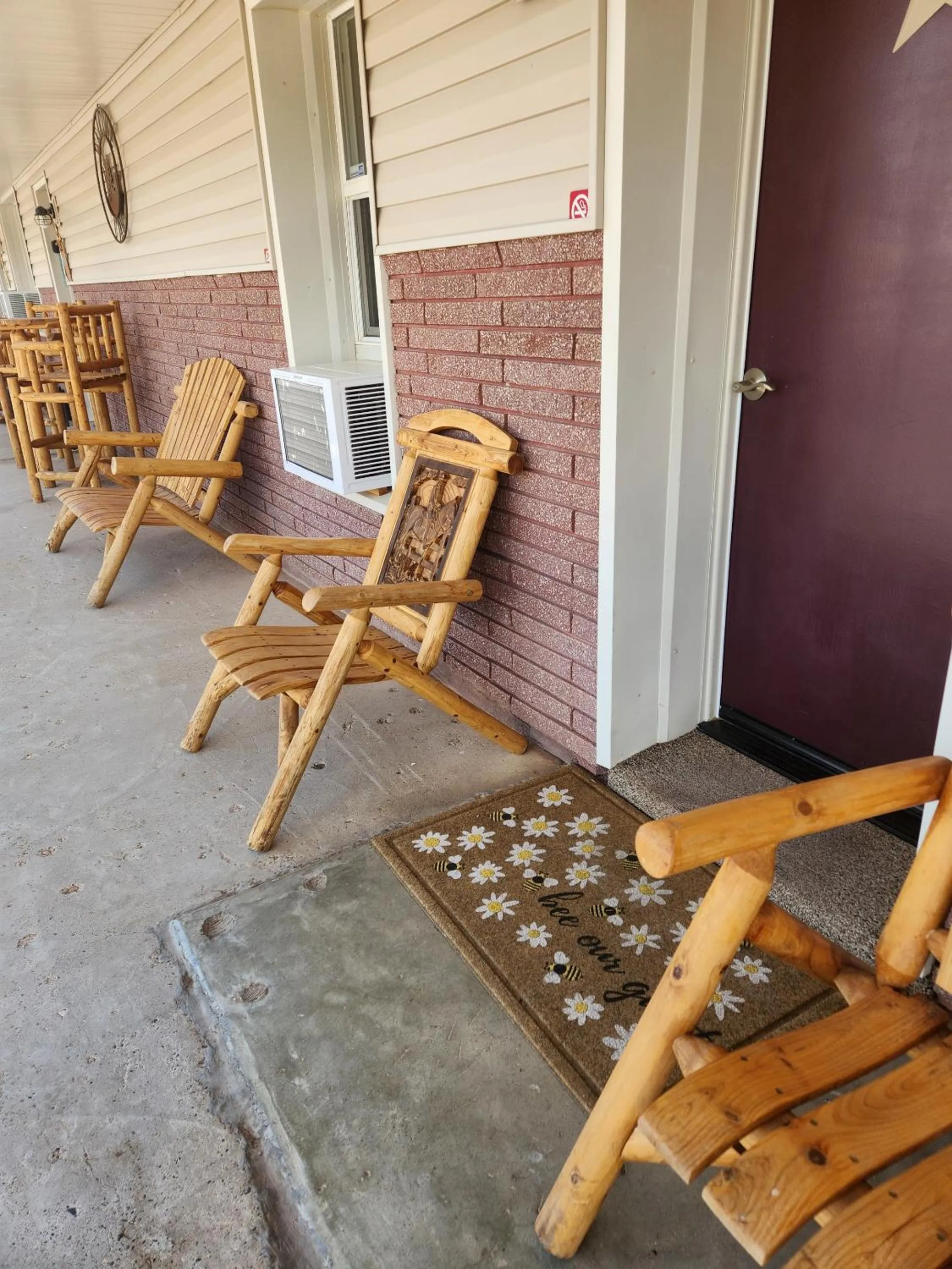 Balcony/Terrace in Cowboy Country Inn