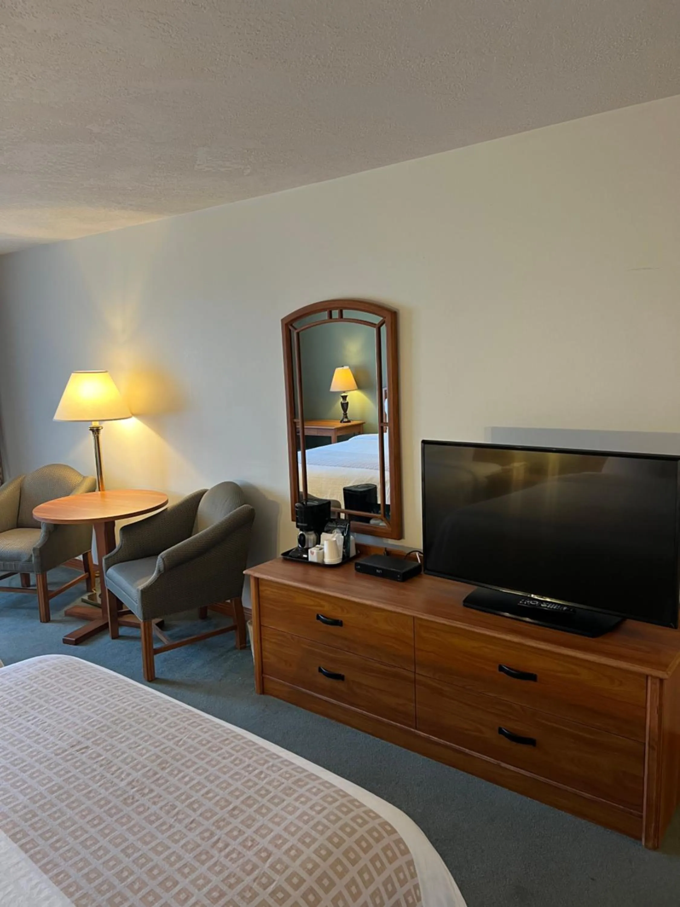 Bed in The Grand Hotel Nanaimo