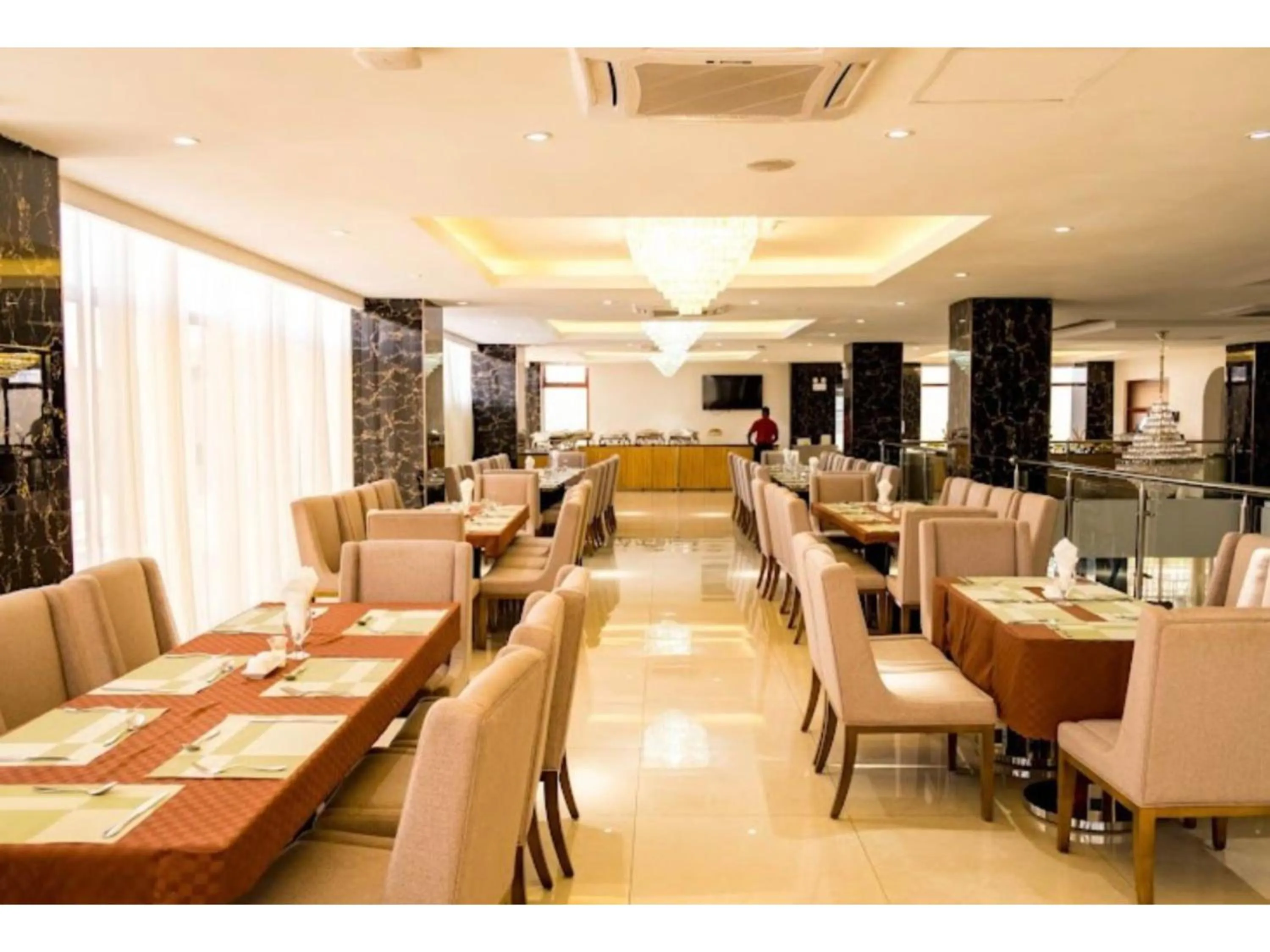 Restaurant/places to eat in Grand Palace Hotel Lusaka