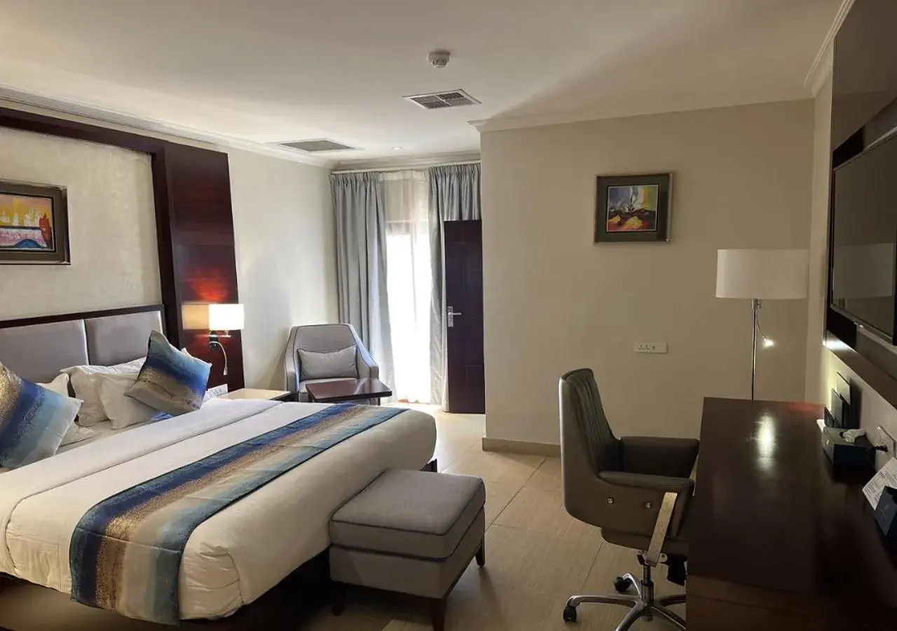 Deluxe King Room in Grand Palace Hotel Lusaka Deluxe King Room in Grand Palace Hotel Lusaka