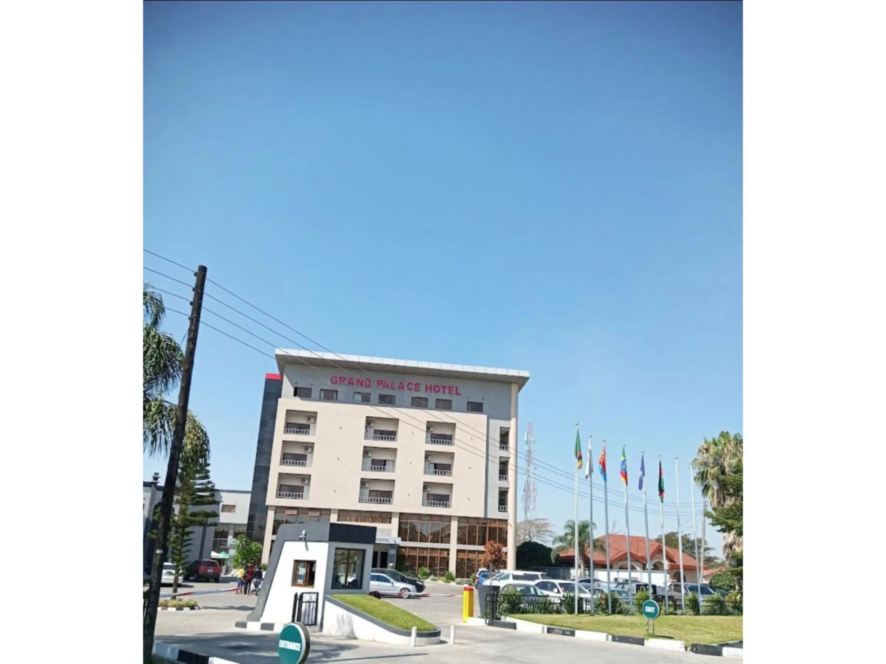 Property building in Grand Palace Hotel Lusaka