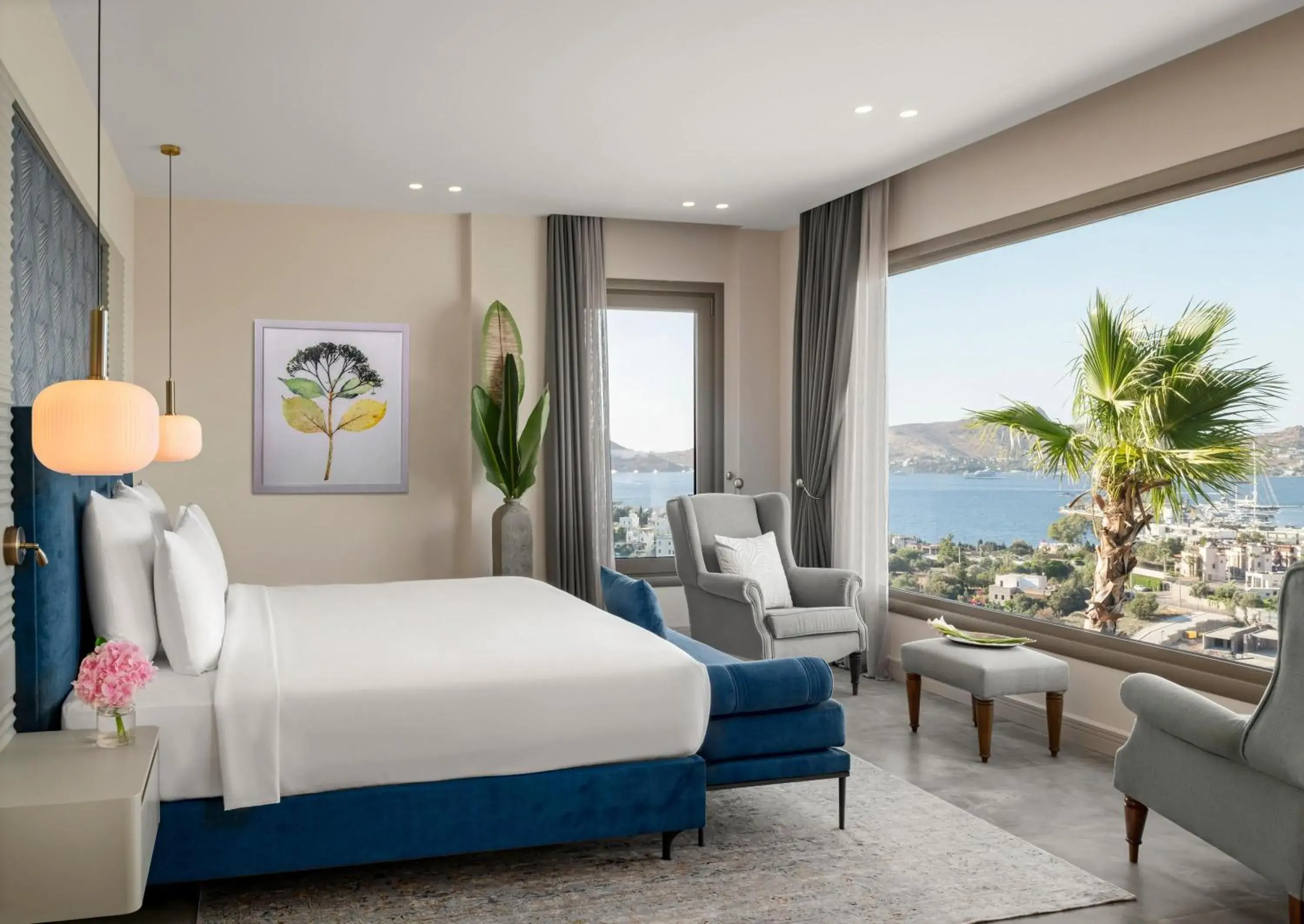 Deluxe Double Room with Sea View in Ailla Yalıkavak Deluxe Double Room with Sea View in Ailla Yalıkavak