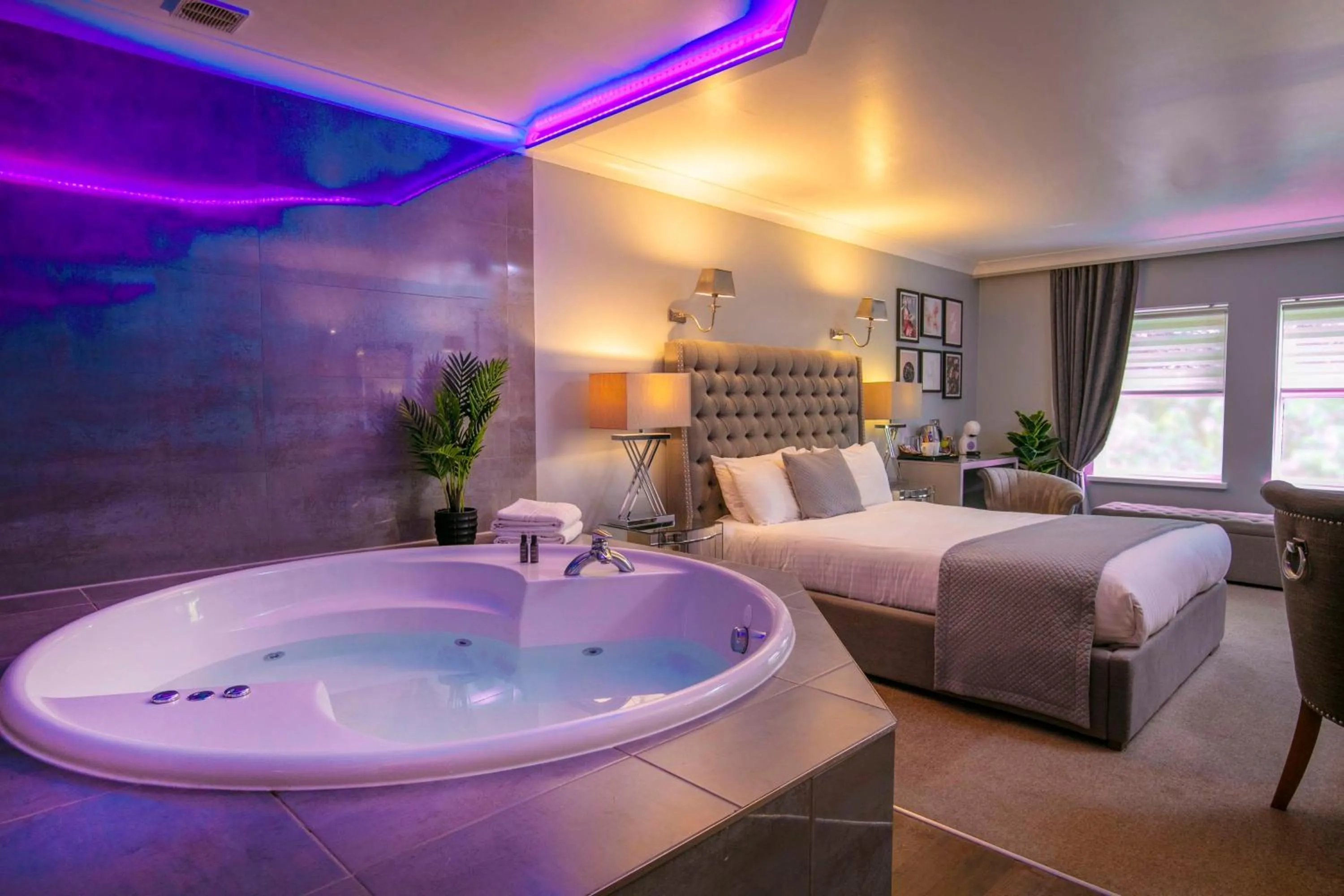 Bedroom, Bed in Moor Hall Hotel & Spa