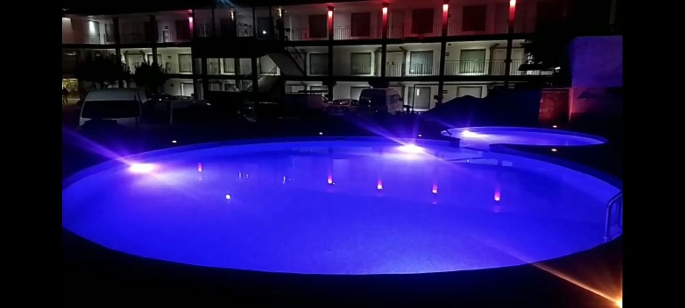 Swimming pool in Hotel Flamingo Irapuato