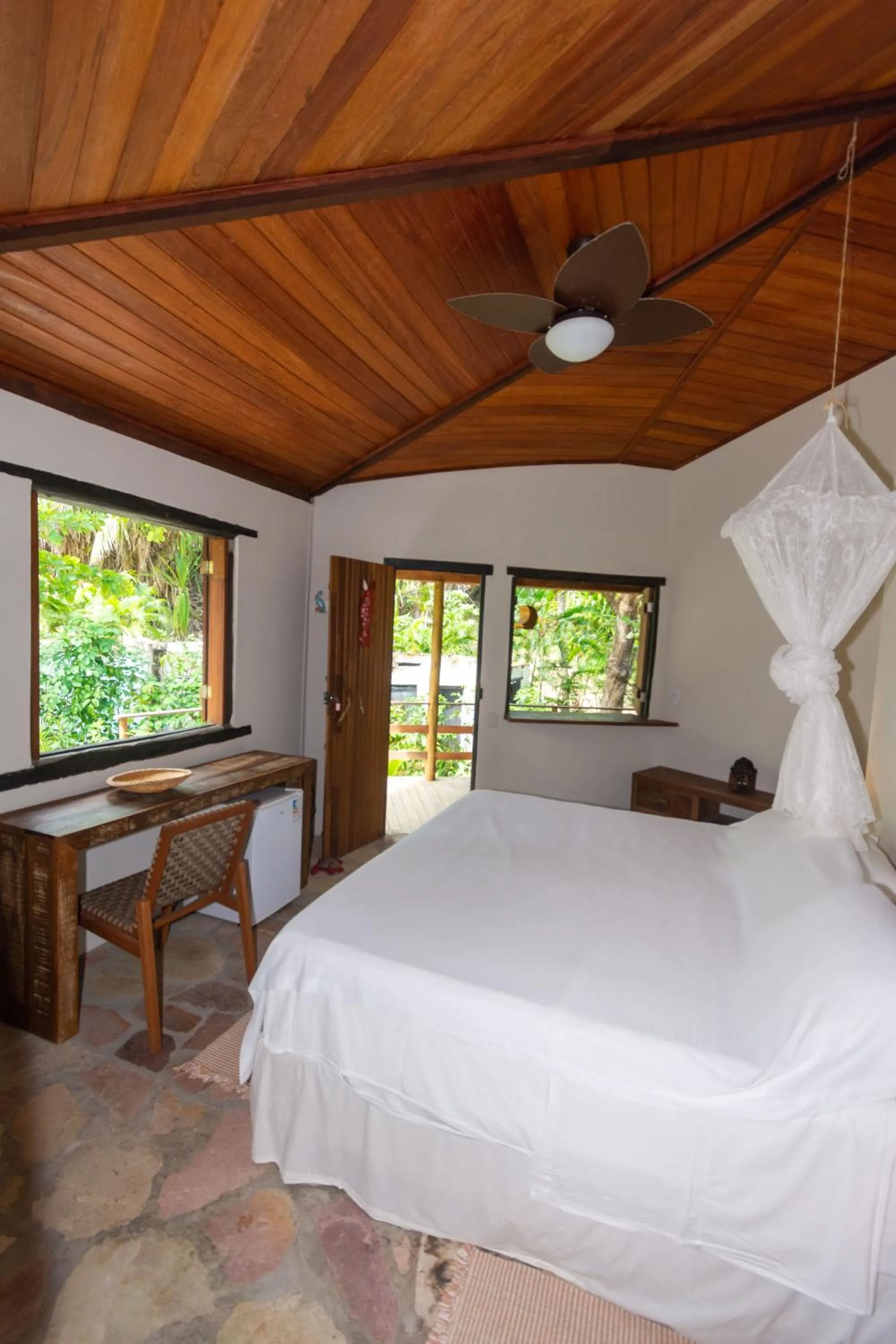 Bed in Pousada Capitù