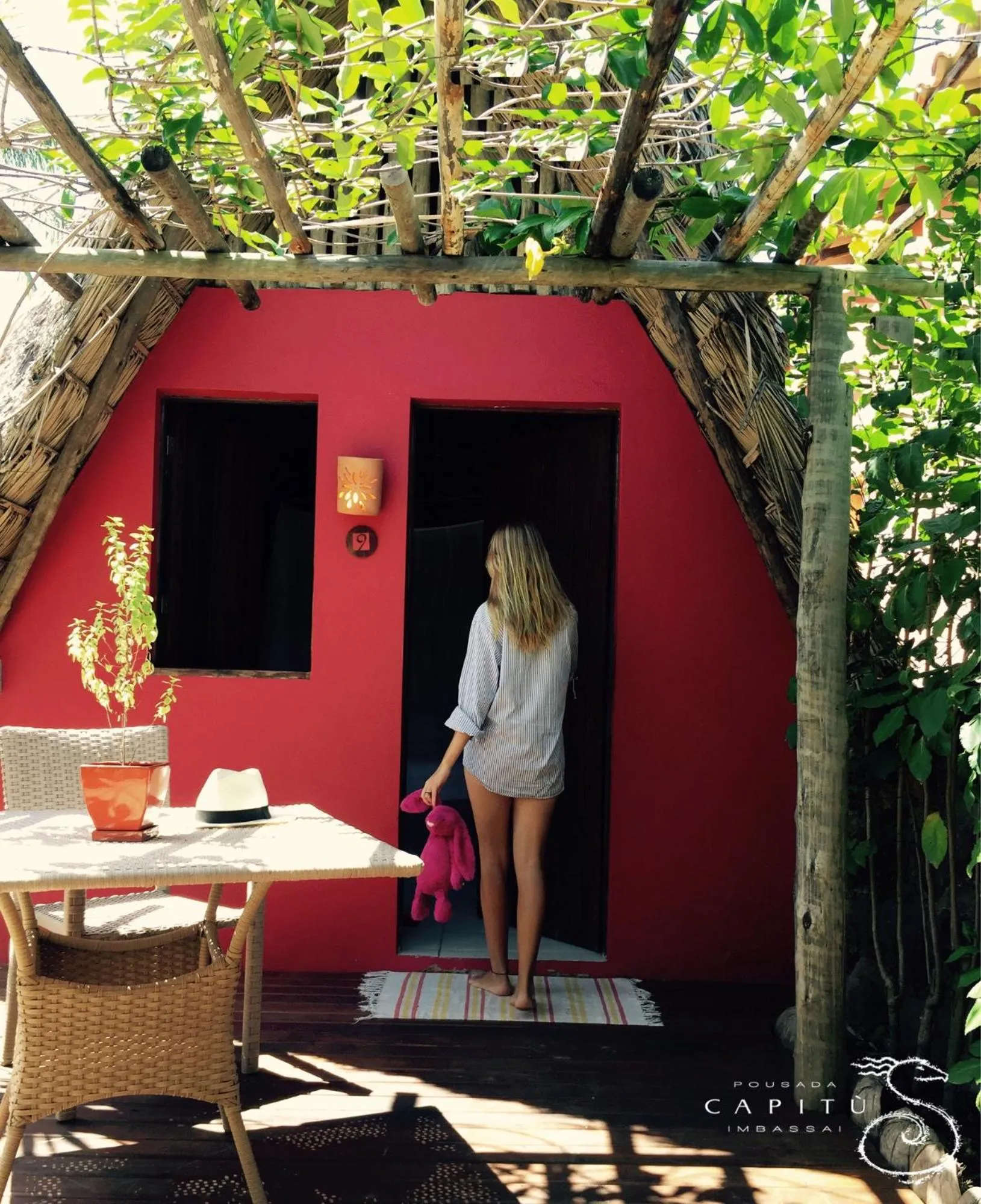 Patio in Pousada Capitù