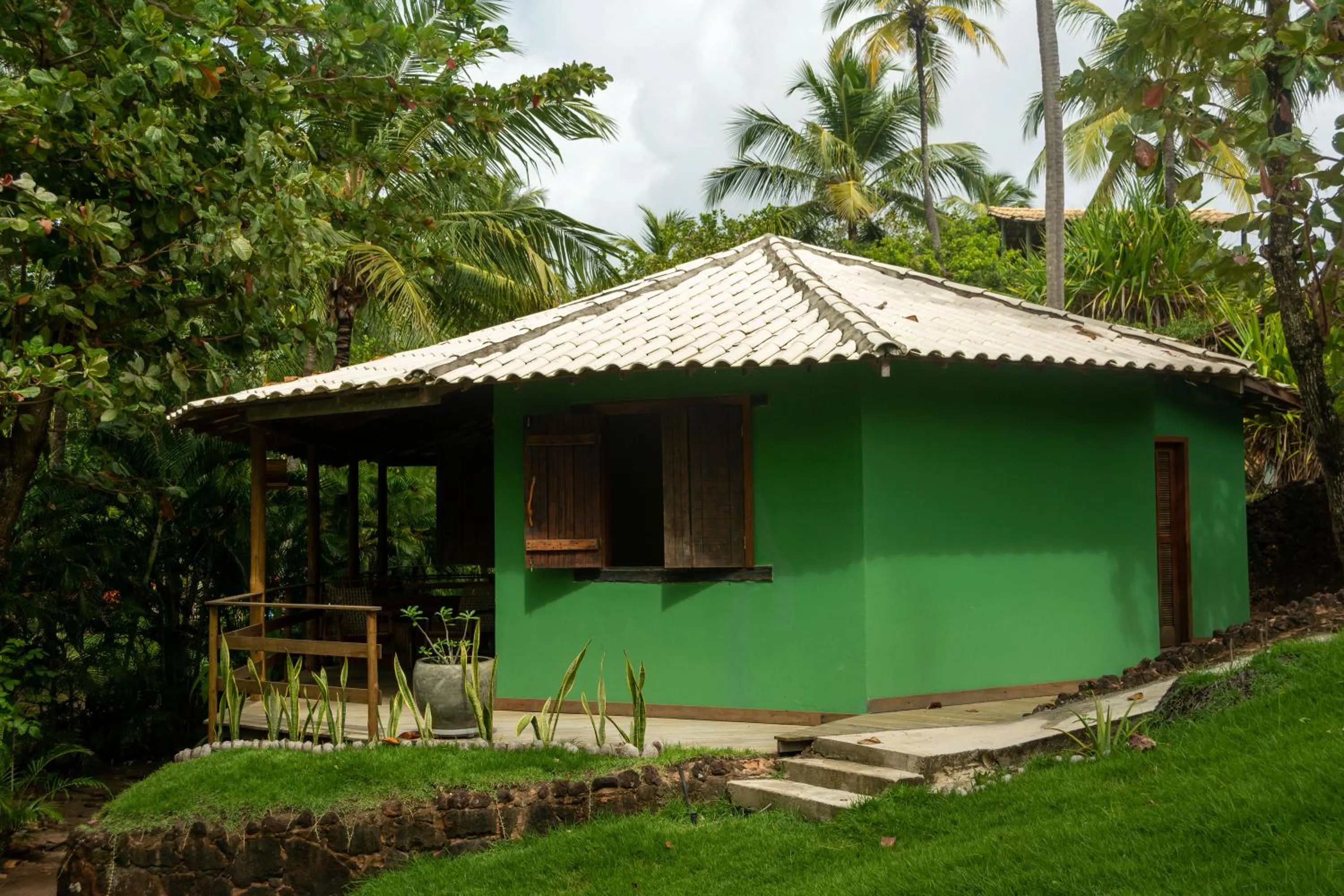 Garden in Pousada Capitù