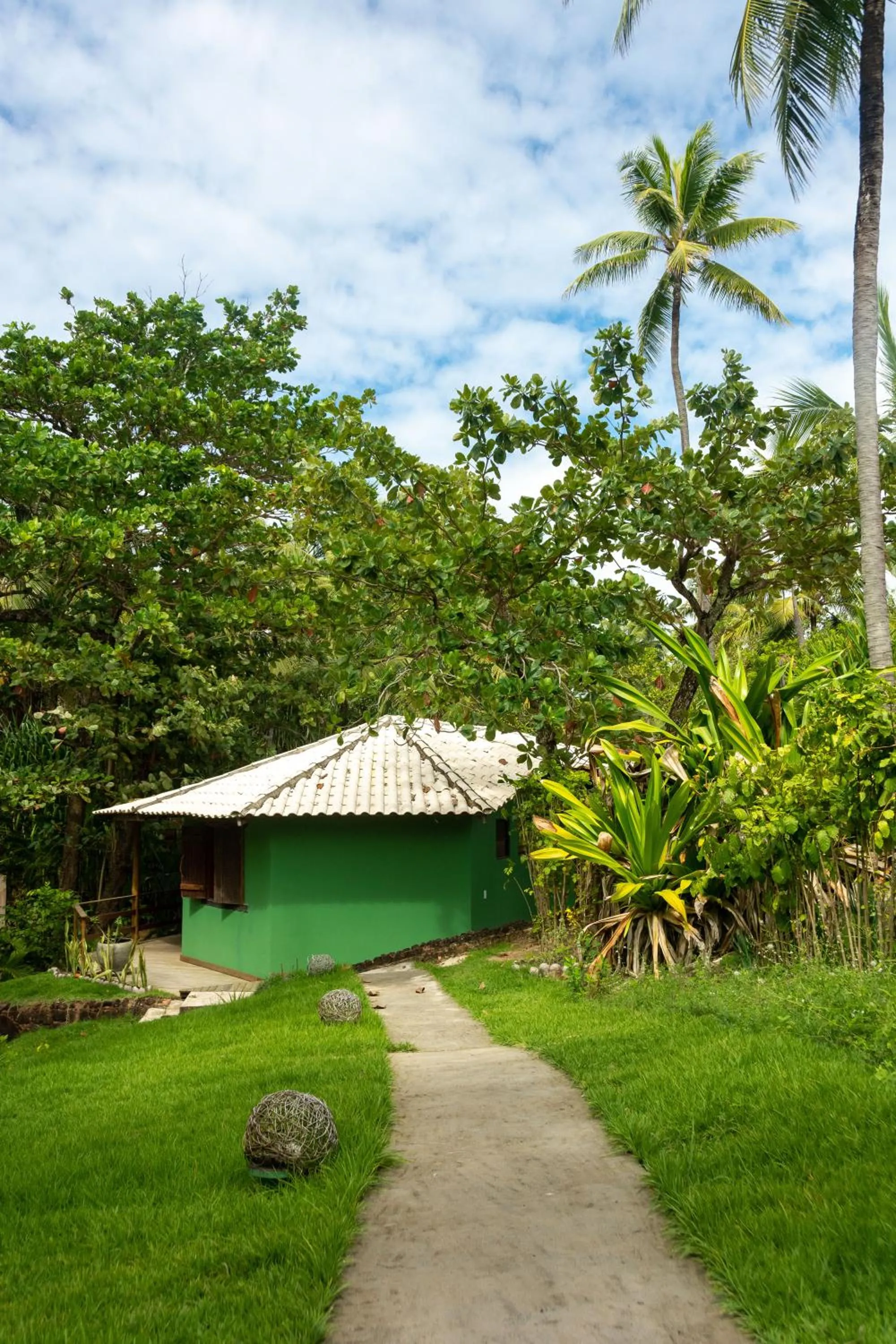 Garden in Pousada Capitù