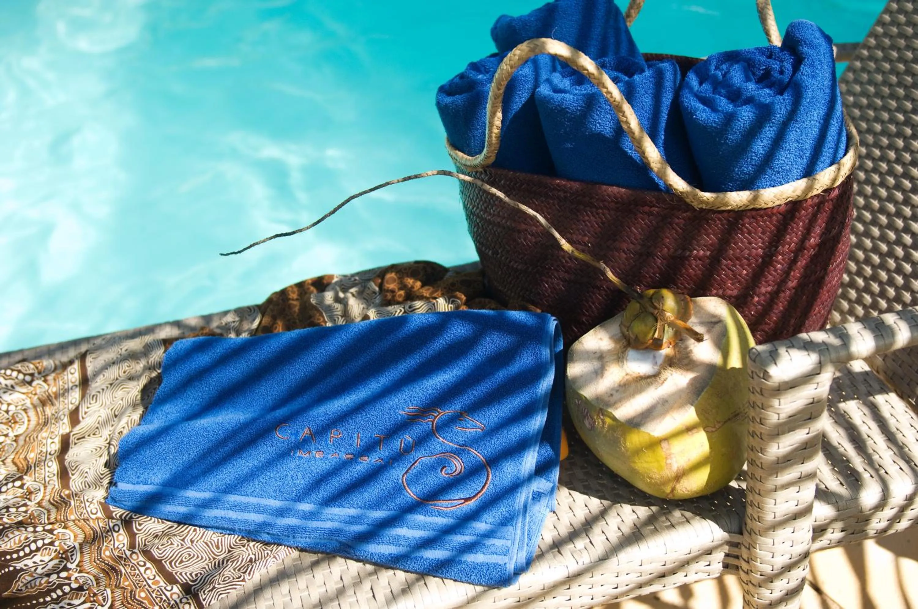 On site in Pousada Capitù