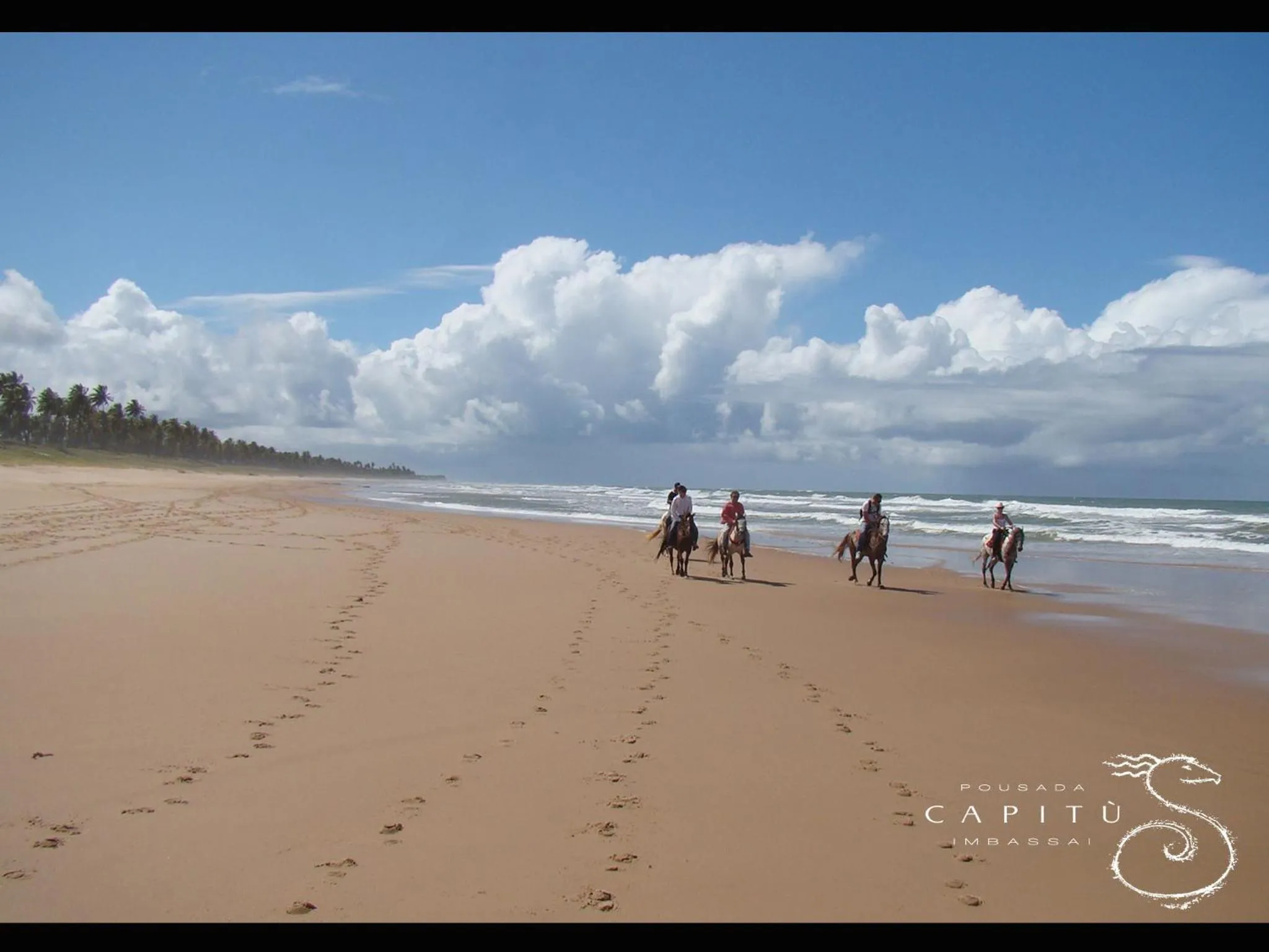 Horse-riding in Pousada Capitù